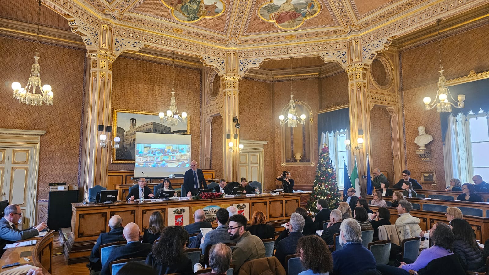 Immagine della prima giornata dedicata alla Salute mentale (Sala del Consiglio della Provincia)