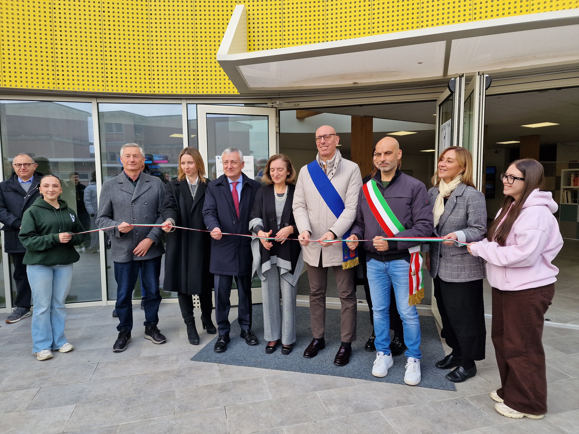 A Città di Castello inaugurato il nuovo edificio del Polo Tecnico Franchetti-Salviani