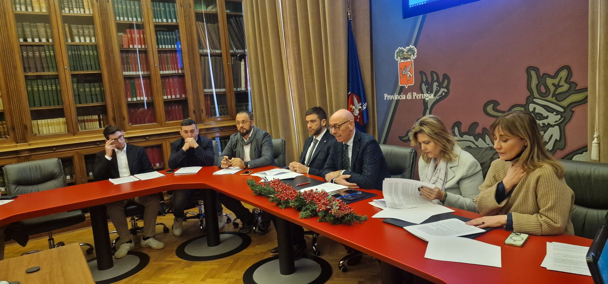 Conferenza stampa di fine anno della Provincia di Perugia: risultati e nuove sfide