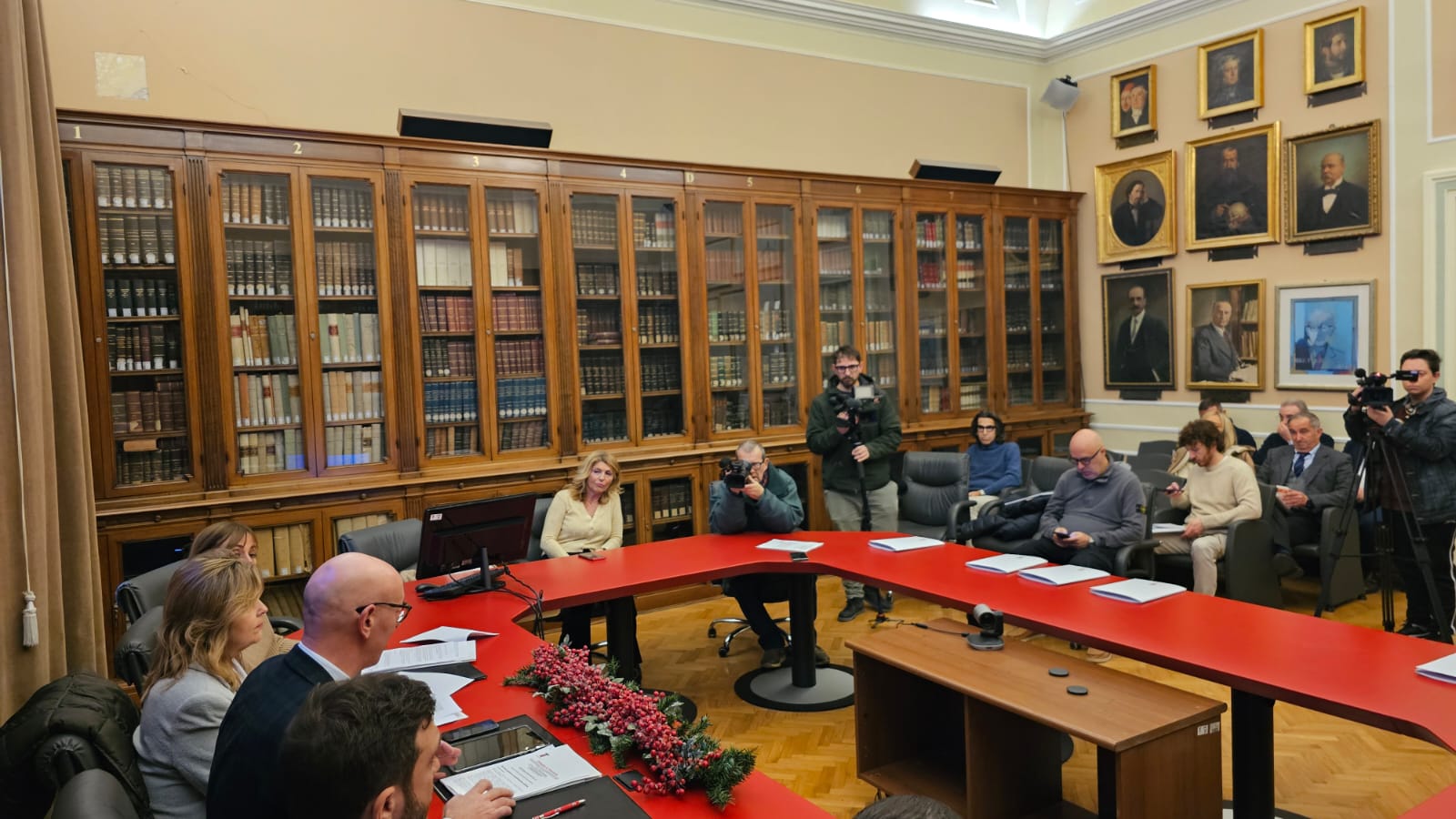 Immagine della Conferenza stampa di fine anno della Provincia di Perugia