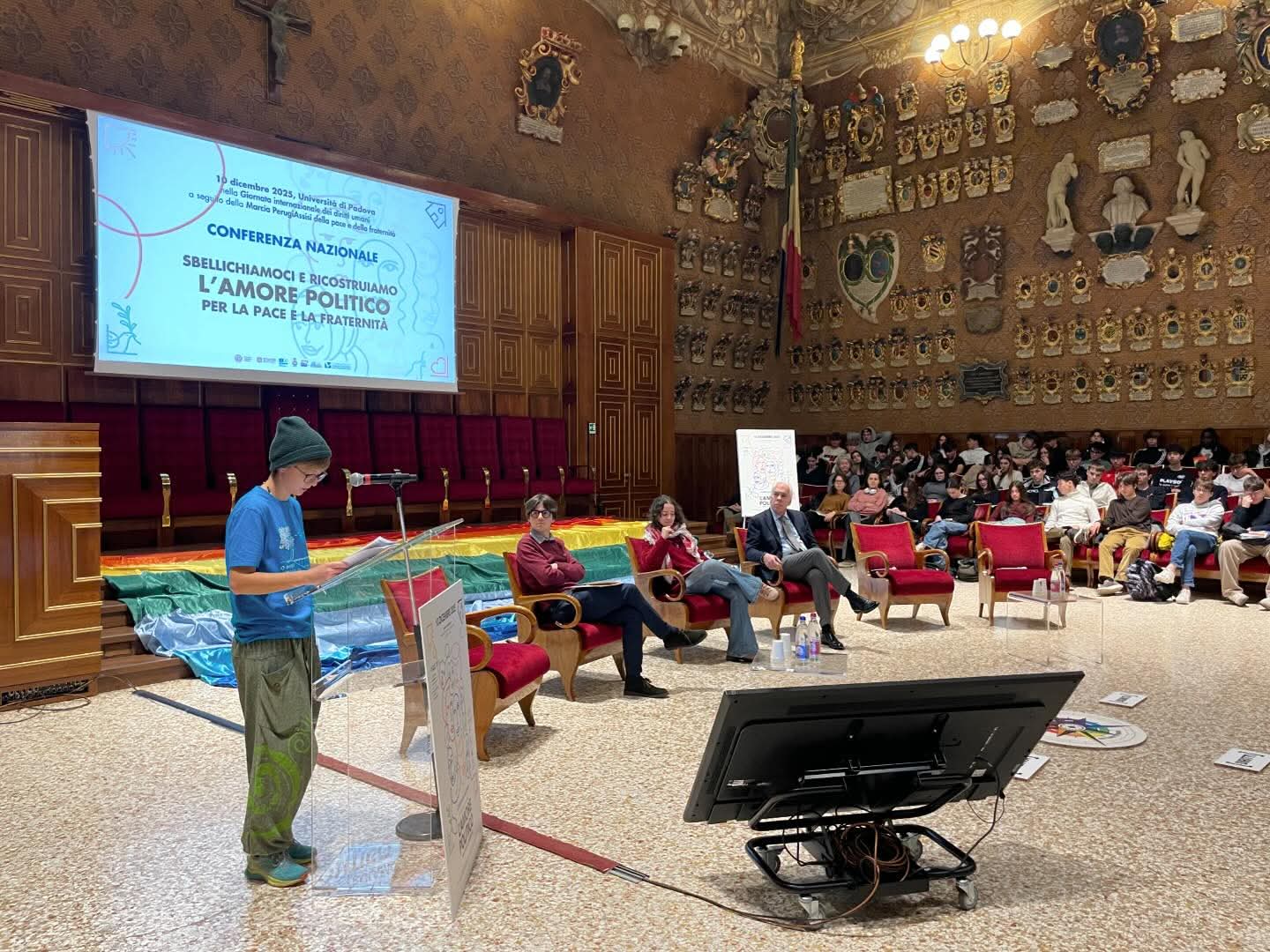 Intervento dei ragazzi