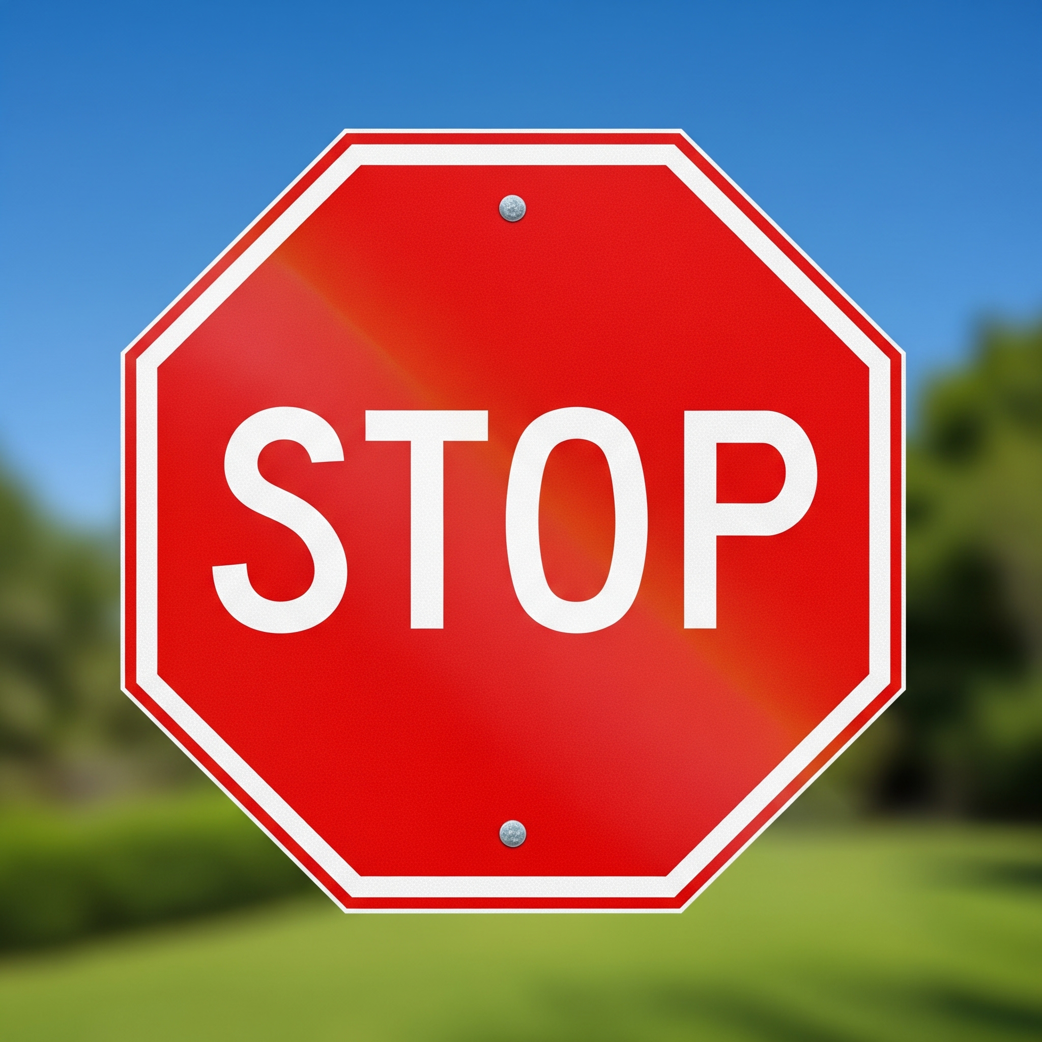 Immagine generica stop alla circolazione stradale creata con AI