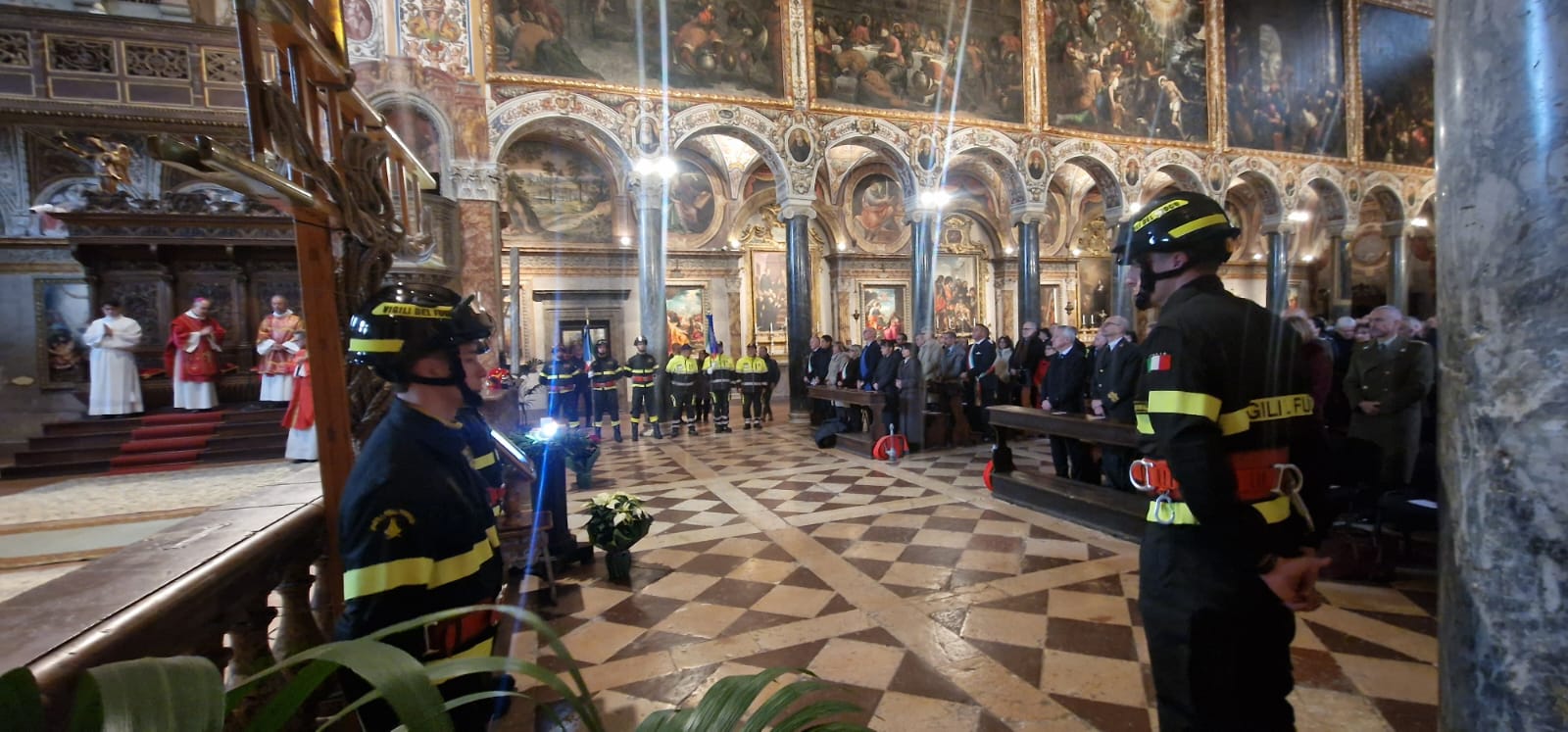 Celebrazione di santa Barbara patrona dei Vigili del fuoco