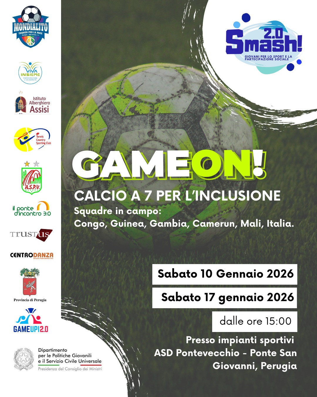 Giovani e sport – A Ponte San Giovanni torneo di calcio a 7 per l’inclusione Giovani e sport – A Ponte San Giovanni torneo di calcio a 7 per l’inclusione