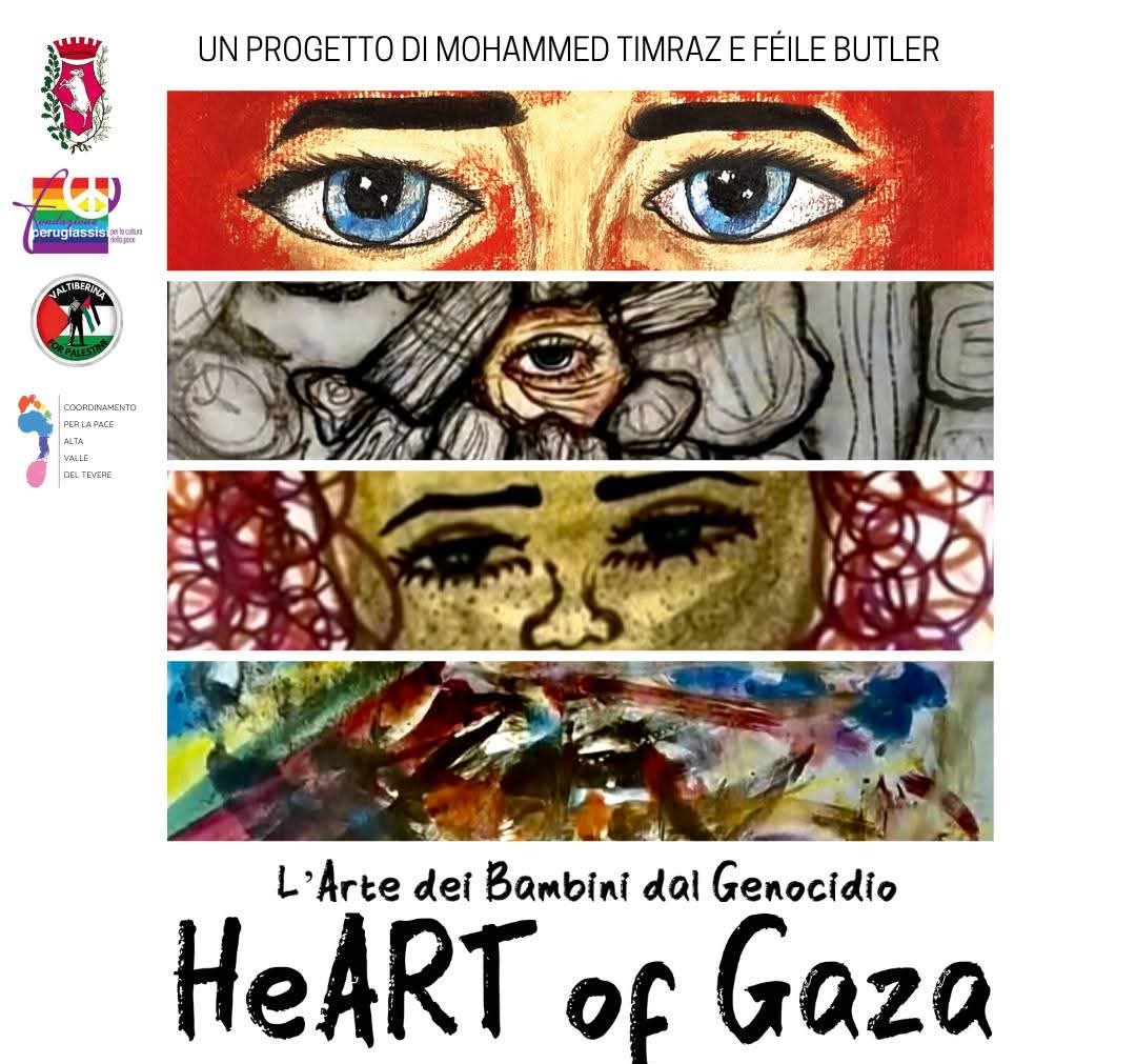 A Montone la mostra HeART of Gaza: lo sguardo dei bambini oltre la guerra A Montone la mostra HeART of Gaza: lo sguardo dei bambini oltre la guerra