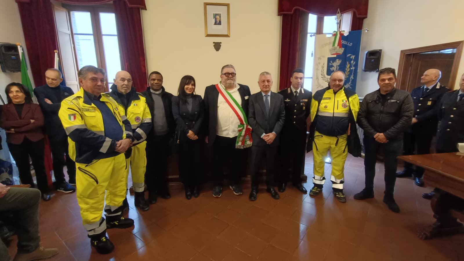 Sigillo &ndash; Il prefetto di Perugia in visita al Comune