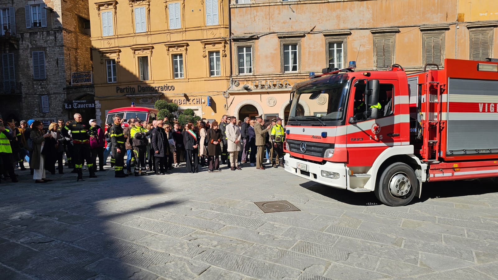 Anniversario dell&rsquo;istituzione del Corpo Nazionale dei Vigili del Fuoco: le celebrazioni a Perugia