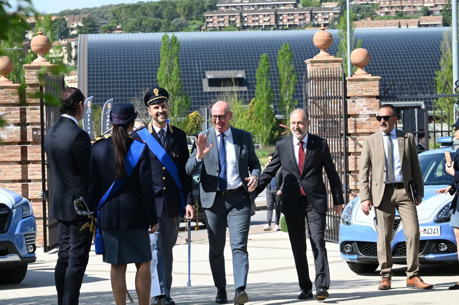 Il presidente della Provincia alla cerimonia per il 174° Anniversario della fondazione della Polizia di Stato