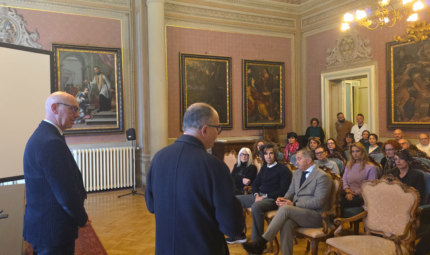 La benedizione pasquale in Provincia 