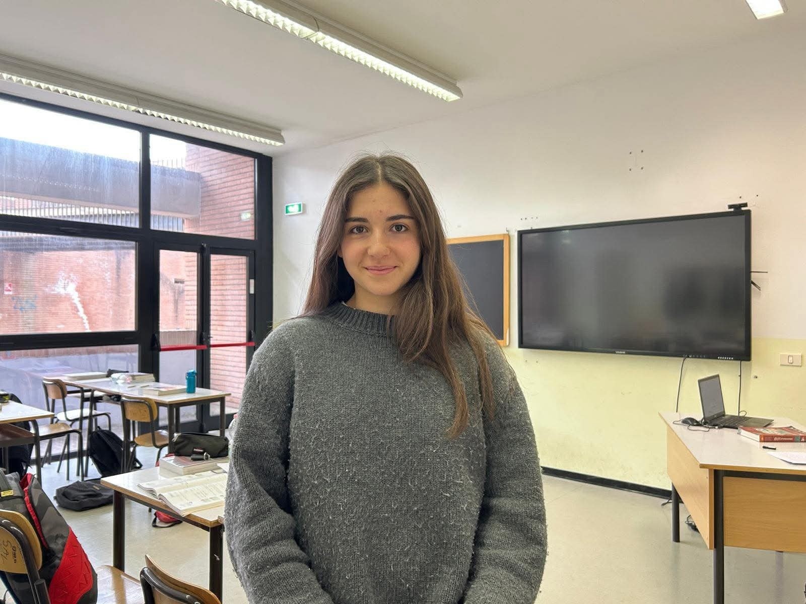 La liceale Chiara Marchetti 