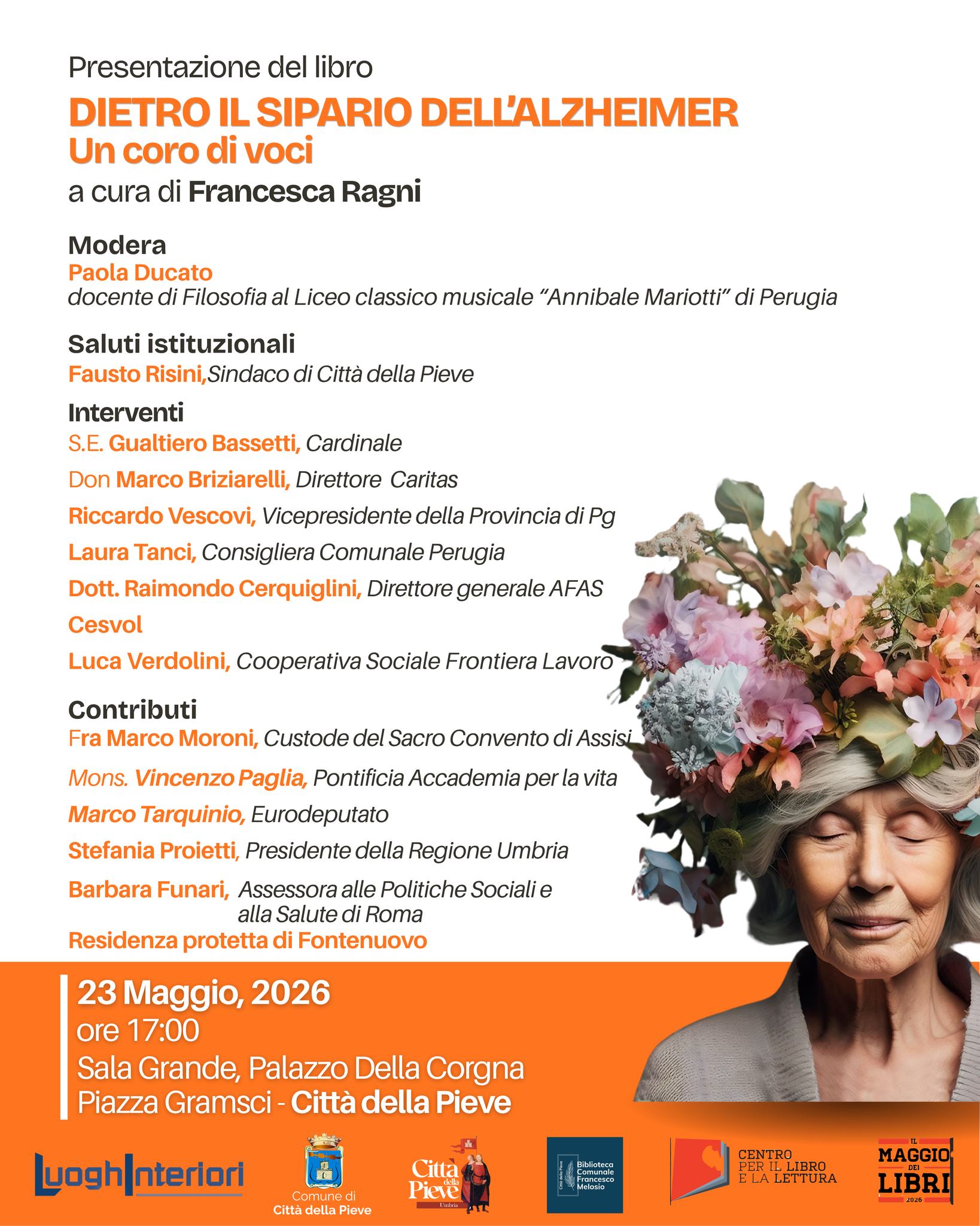 &ldquo;Dietro il sipario dell&rsquo;Alzheimer. Un coro di voci&rdquo;