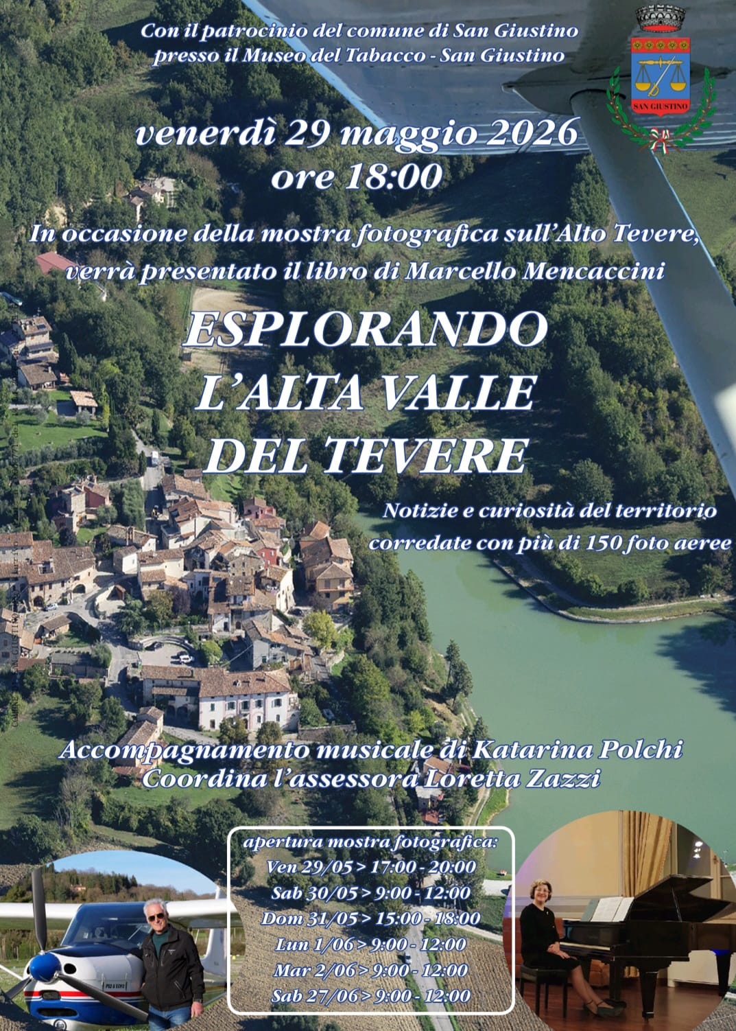 Locandina evento “Esplorando l’Alta Valle del Tevere”