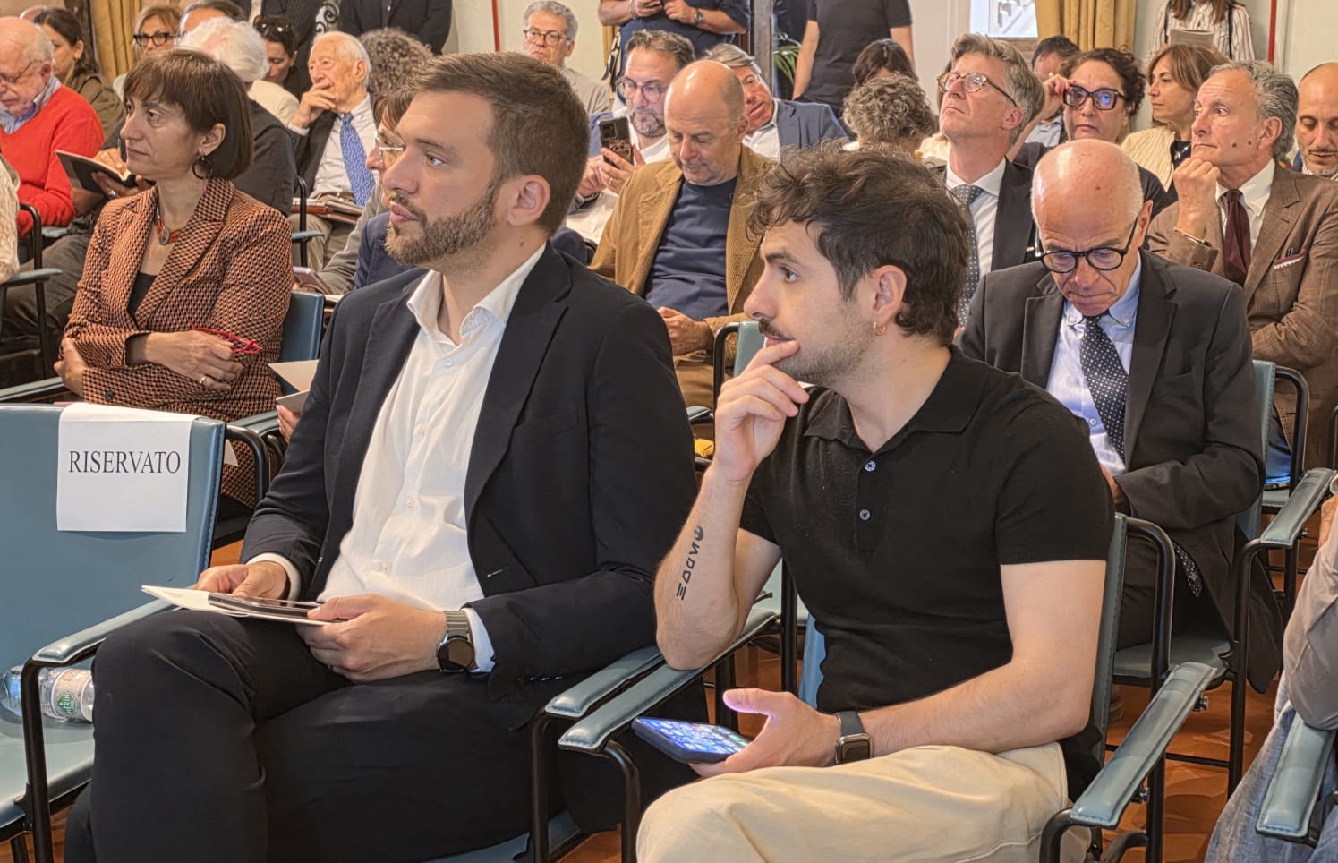Il vicepresidente della Provincia Riccardo Vescovi partecipa alla presentazione del  Rapporto economico sociale 2026 