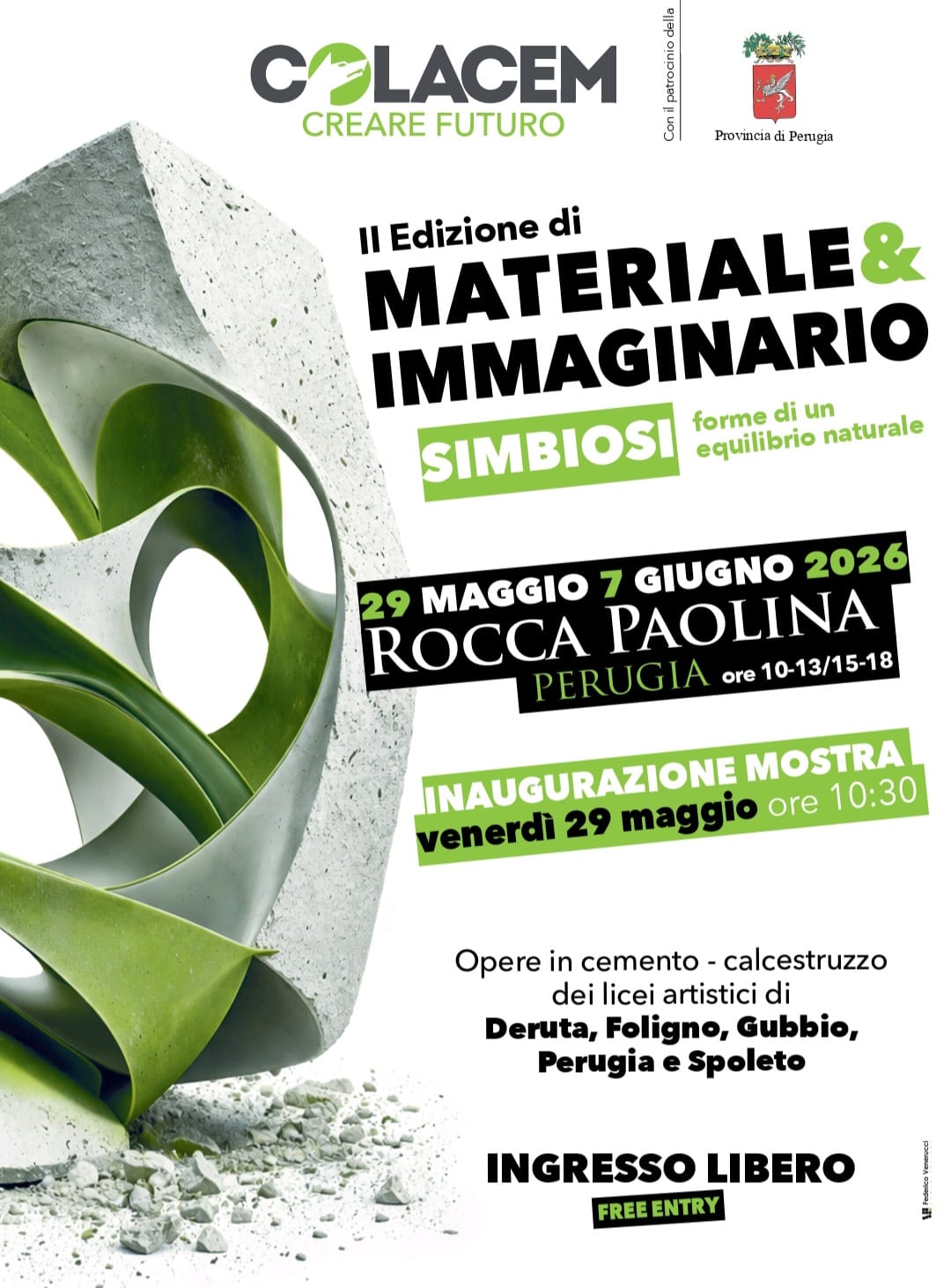 Venerdì l’inaugurazione della seconda edizione di Materiale & Immaginario Venerdì l’inaugurazione della seconda edizione di Materiale & Immaginario