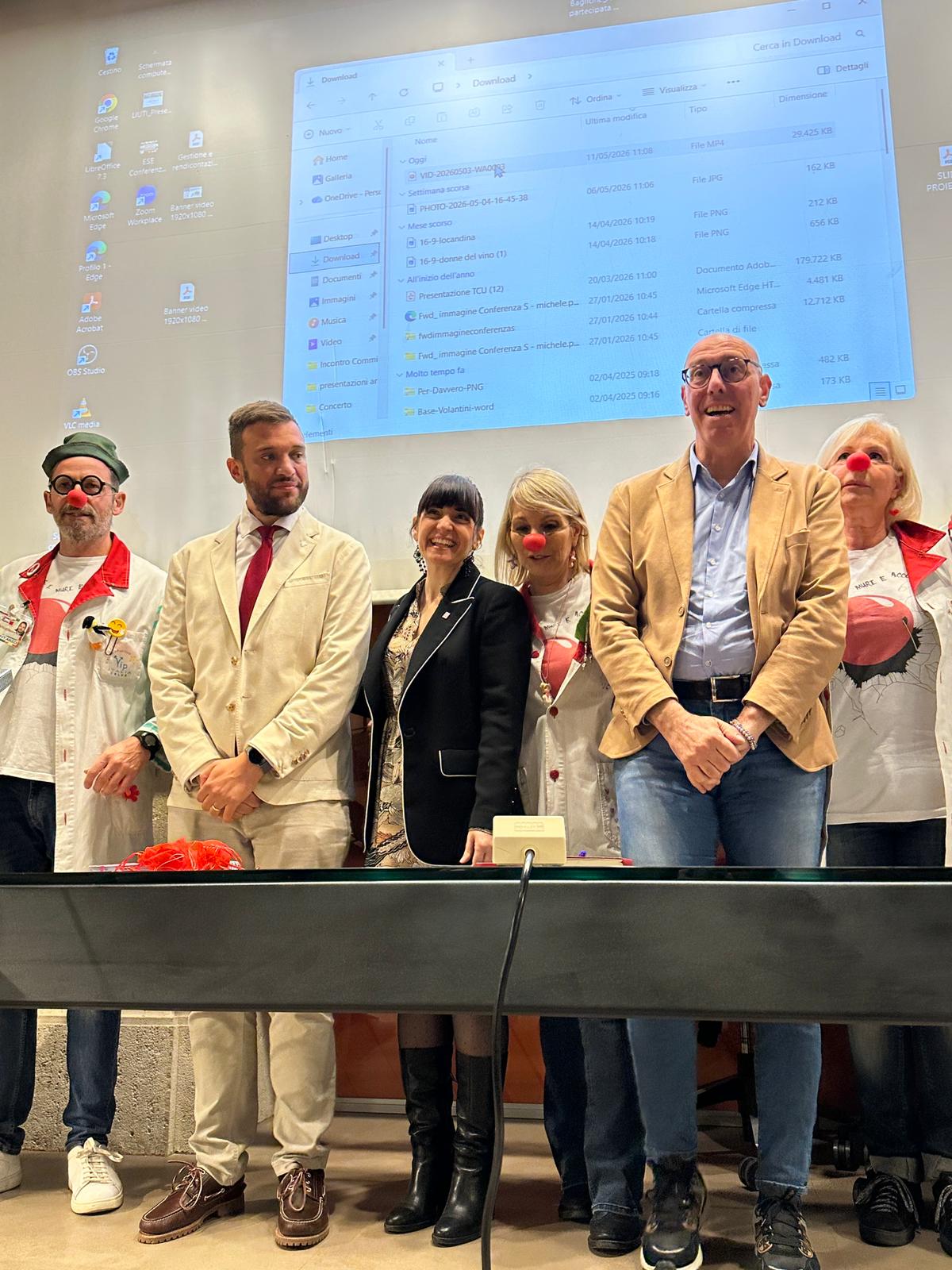 Presentazione della “Giornata del Naso Rosso”