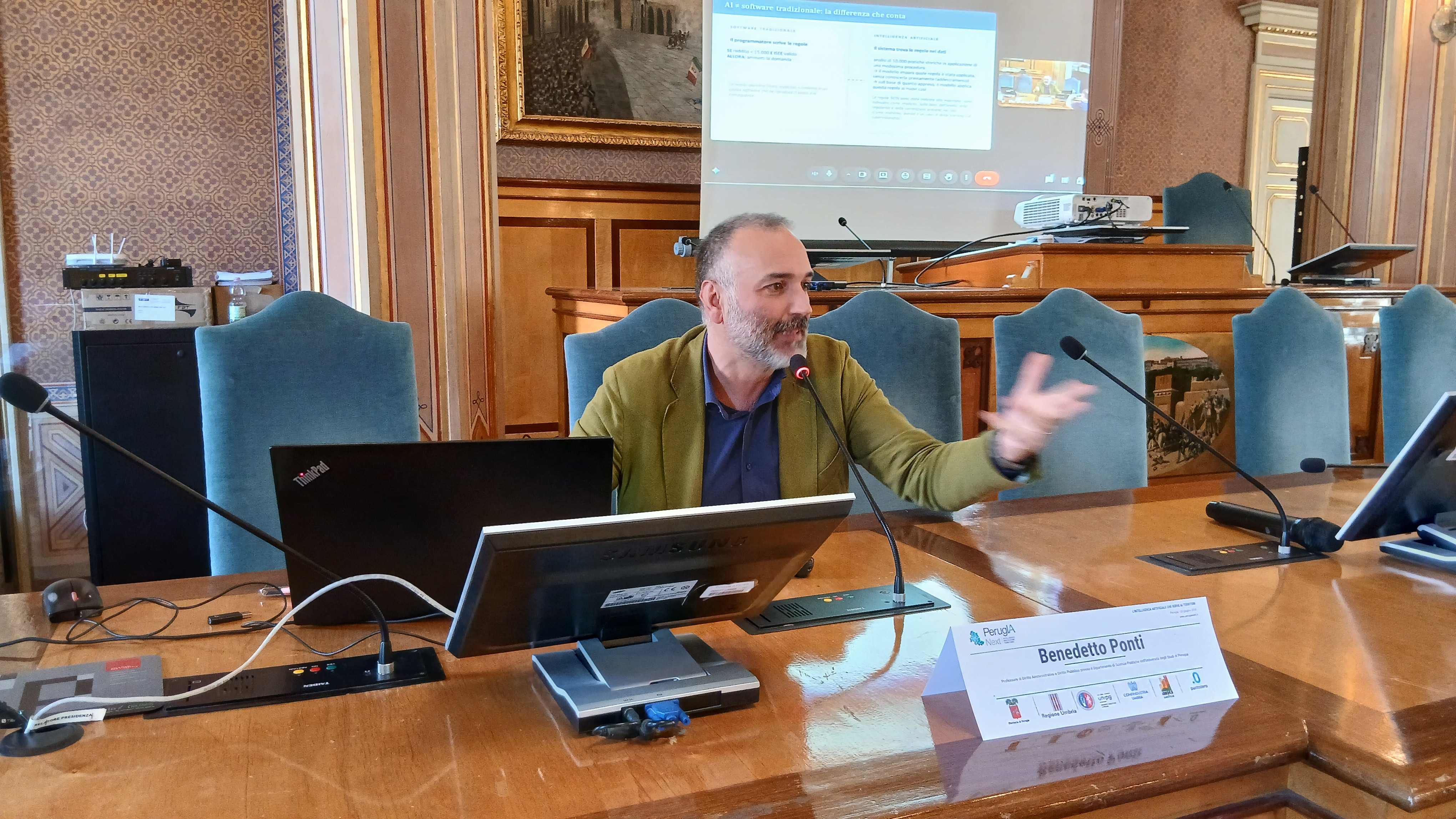 Intervento del prof. Benedetto Ponti