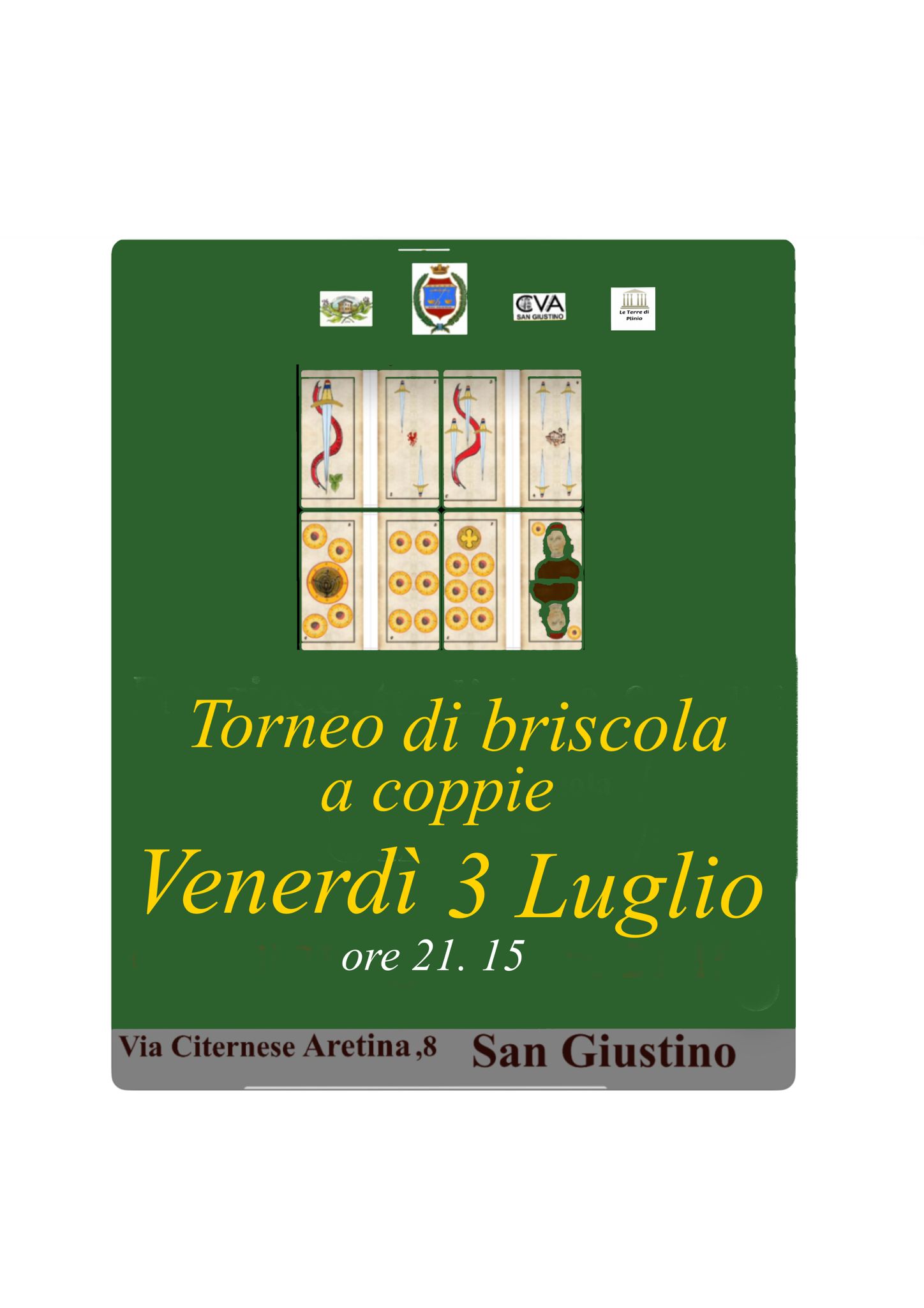 San Giustino - Due serate di sfide e tradizione con le Carte Umbre
