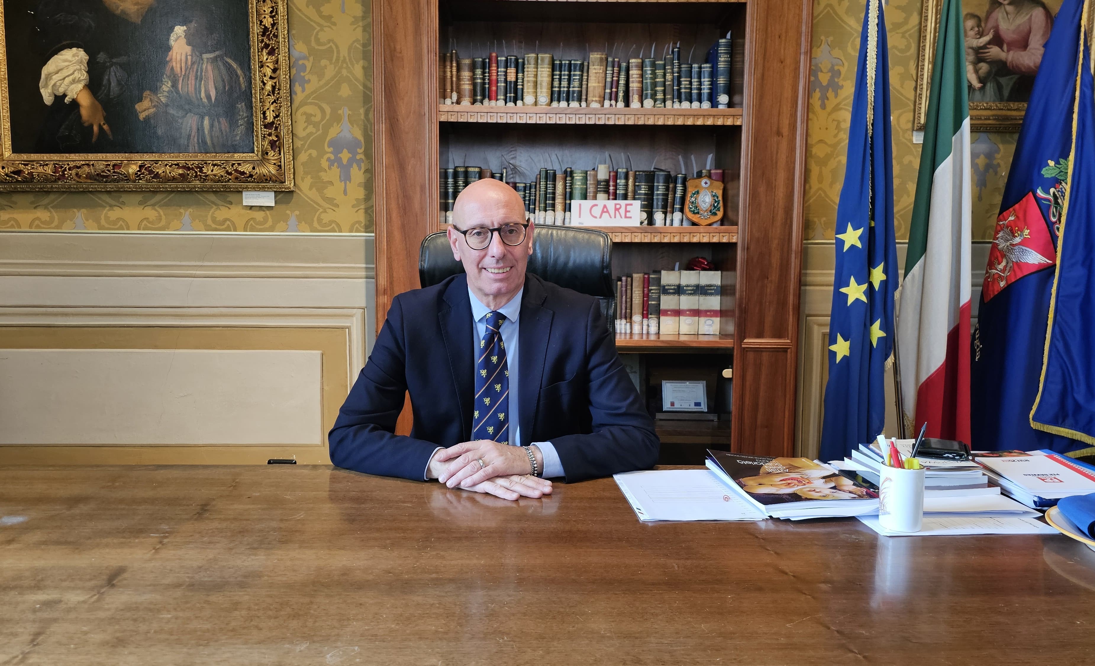 Il presidente della Provincia di Perugia, Massimiliano Presciutti