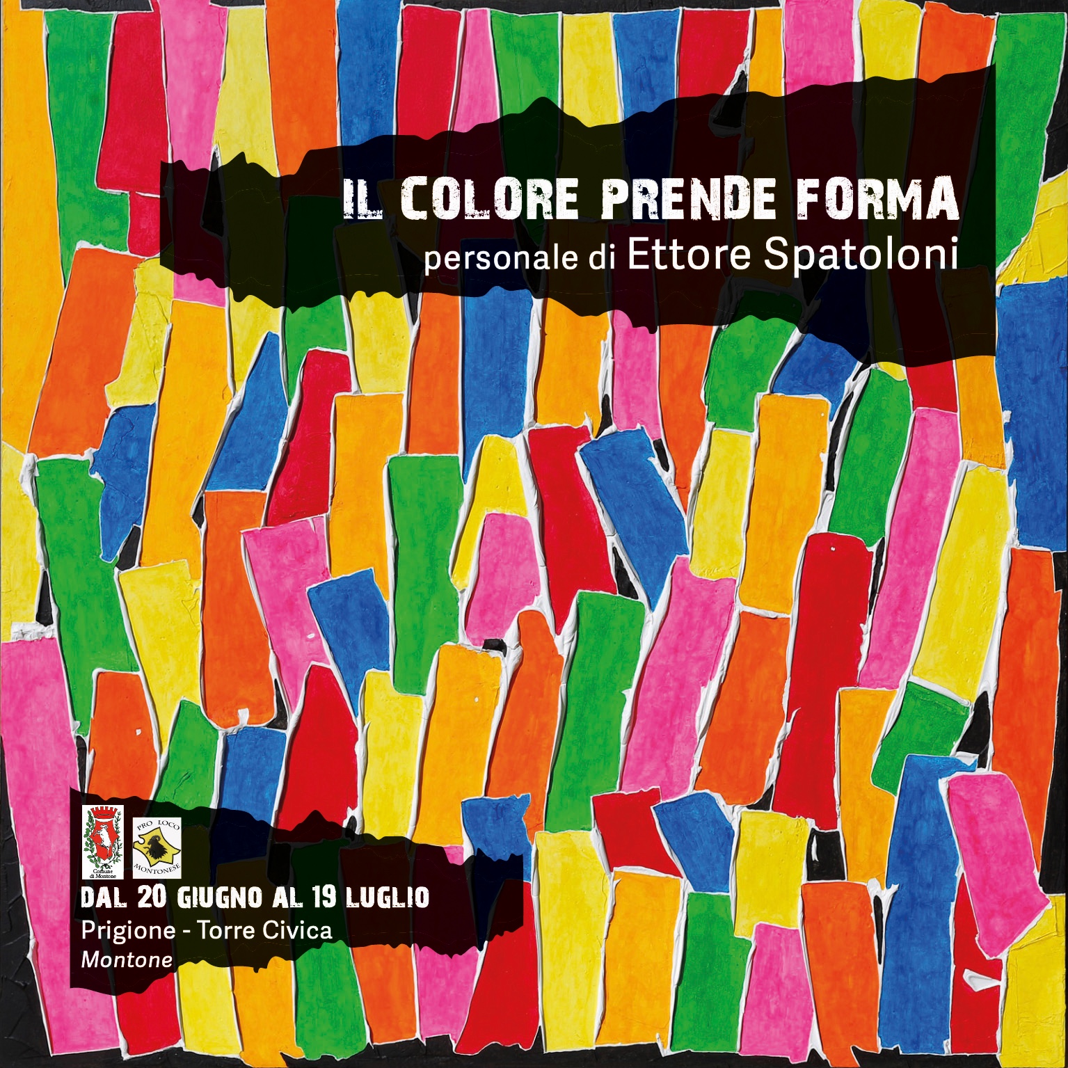 Arte - A Montone la mostra di Ettore Spatoloni "Il colore prende forma" Arte - A Montone la mostra di Ettore Spatoloni "Il colore prende forma"