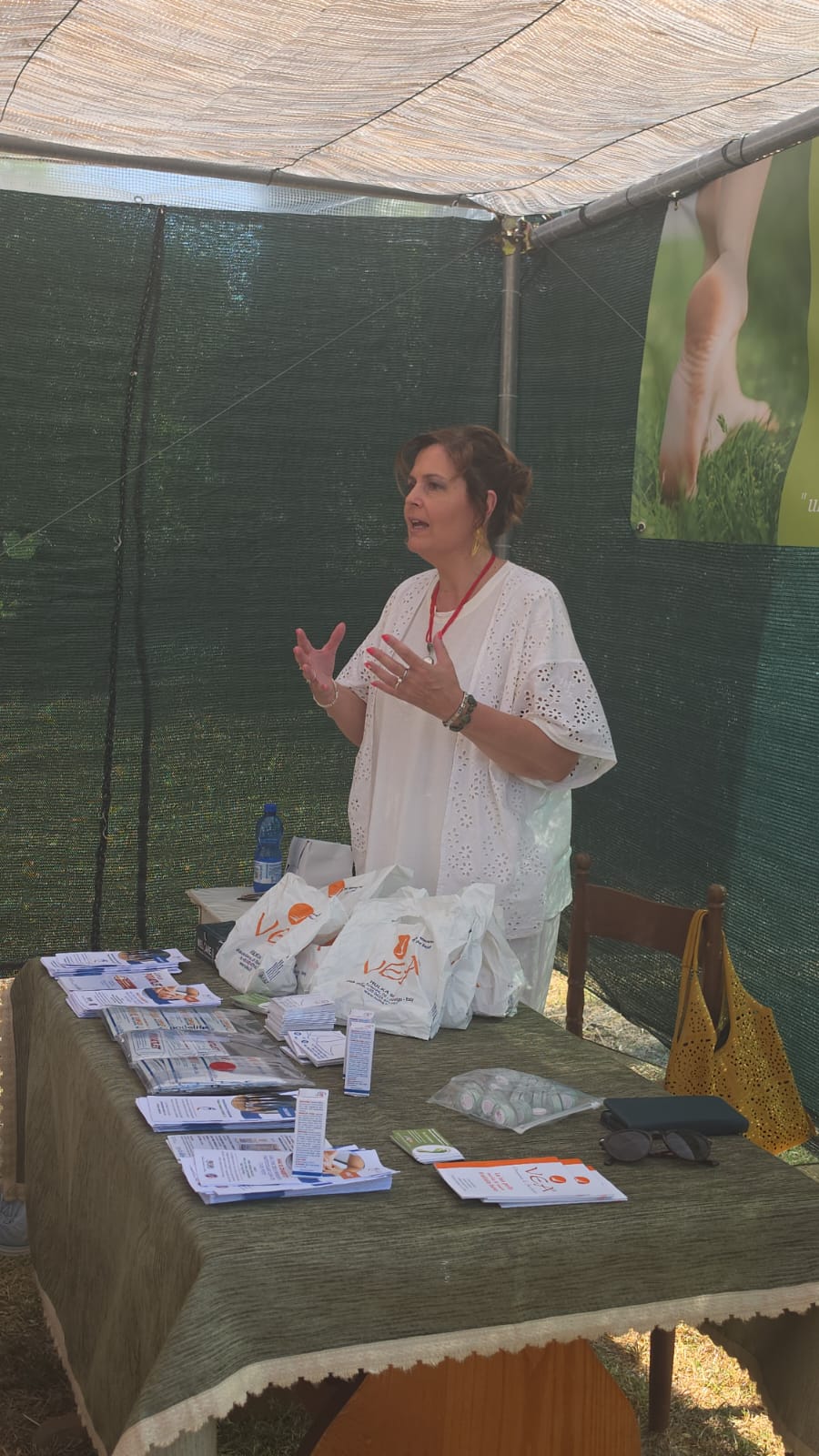 La vicepresidente Laura Servi