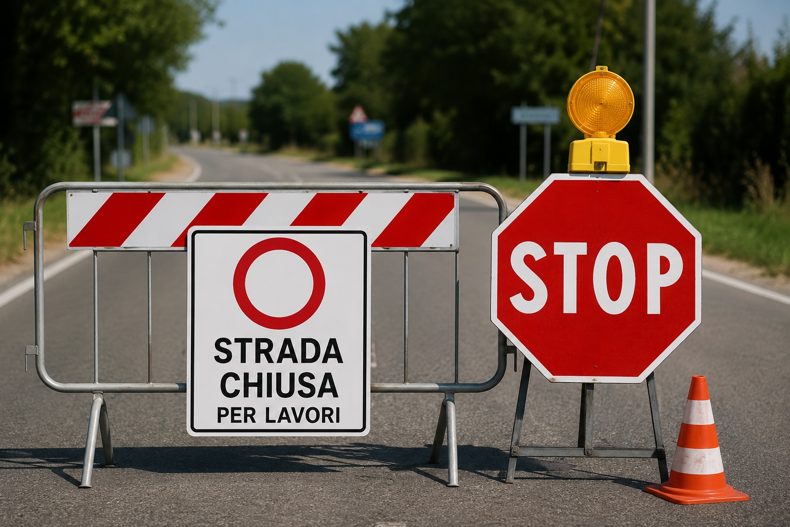 Viabilit&agrave; &ndash; SP 306 di Castiglione del Lago, chiusura temporanea per lavori a Panicale