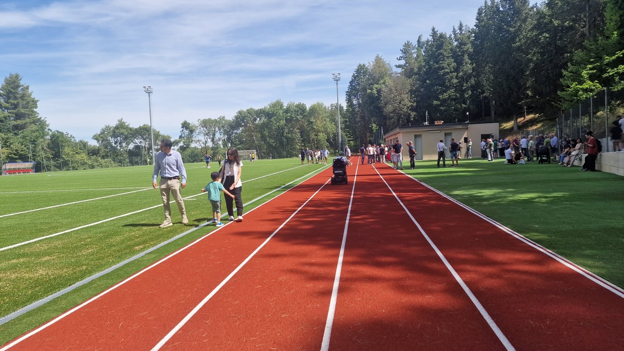 Città della Pieve - Inaugurato il Campo Nuovo Città della Pieve - Inaugurato il Campo Nuovo