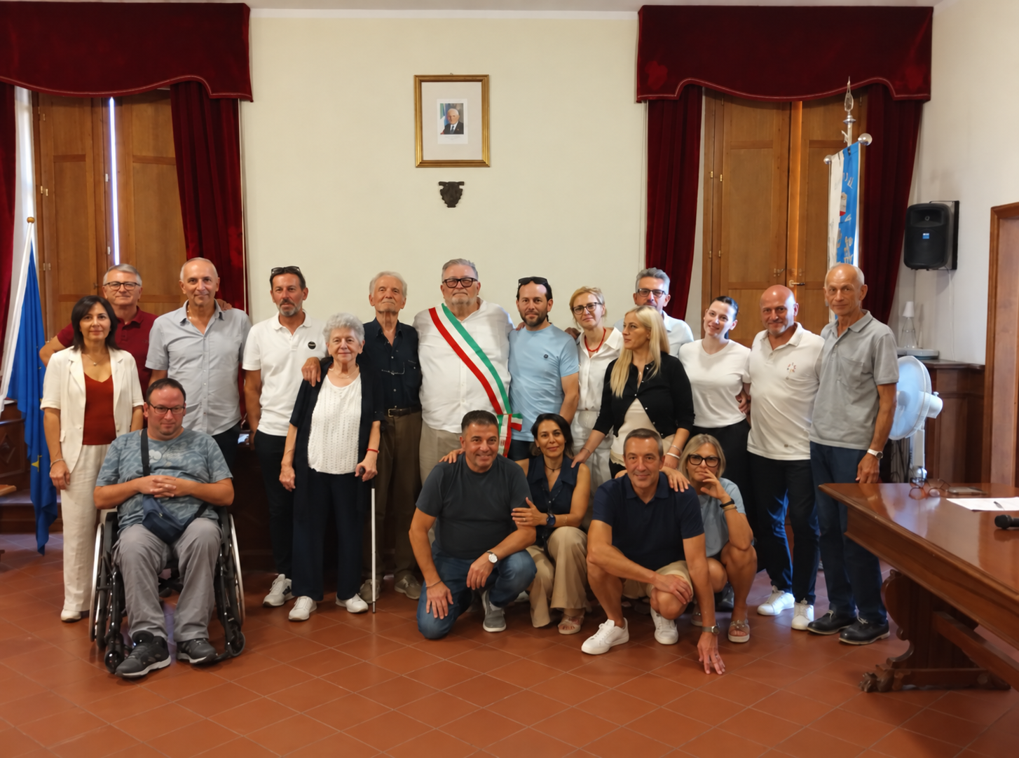 Sigillo - Conferita la Civica Benemerenza a Silvio Marinelli