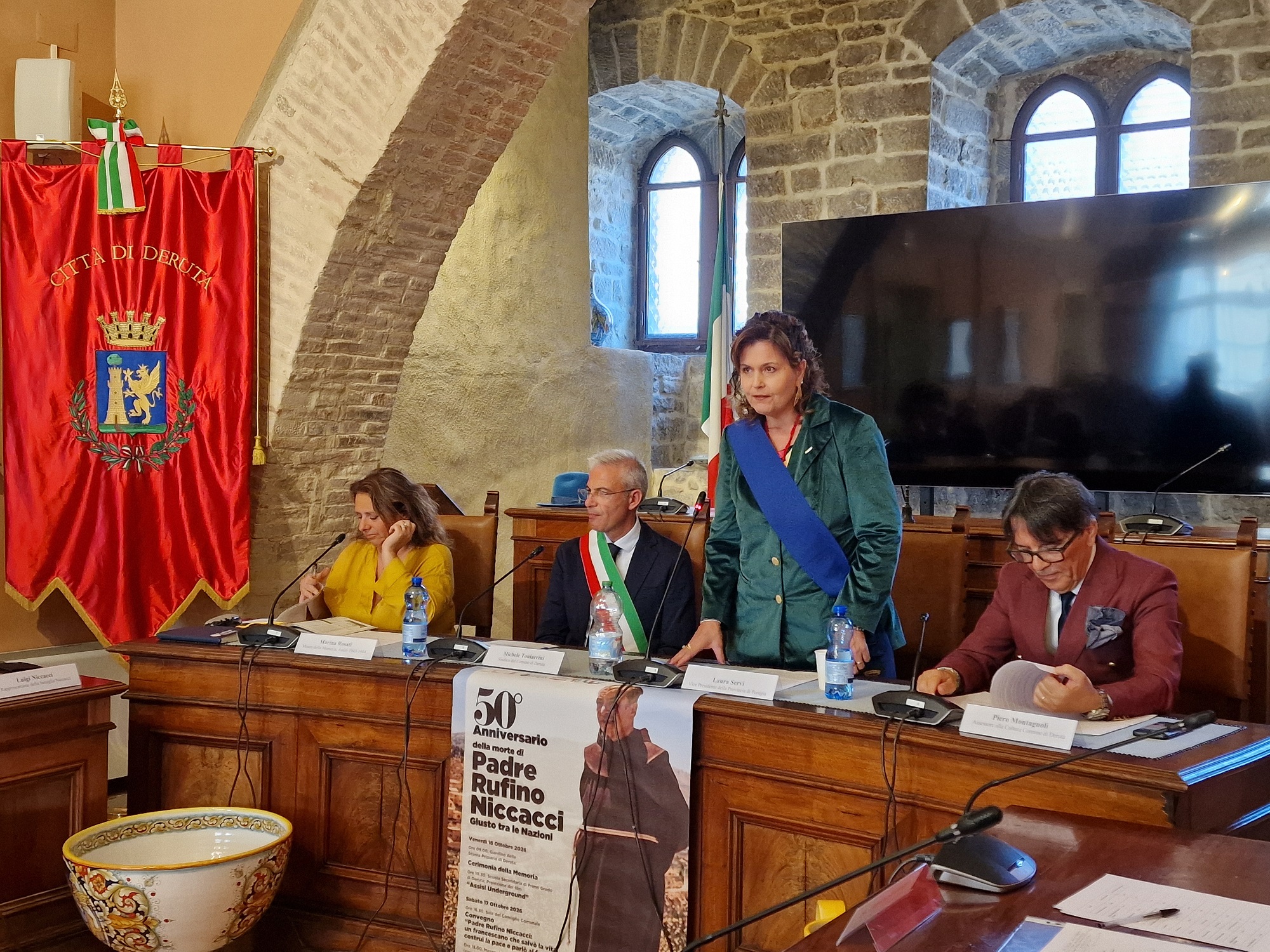 Deruta - Padre Rufino Niccacci: un francescano che costruì la pace e parlò al futuro Deruta - Padre Rufino Niccacci: un francescano che costruì la pace e parlò al futuro