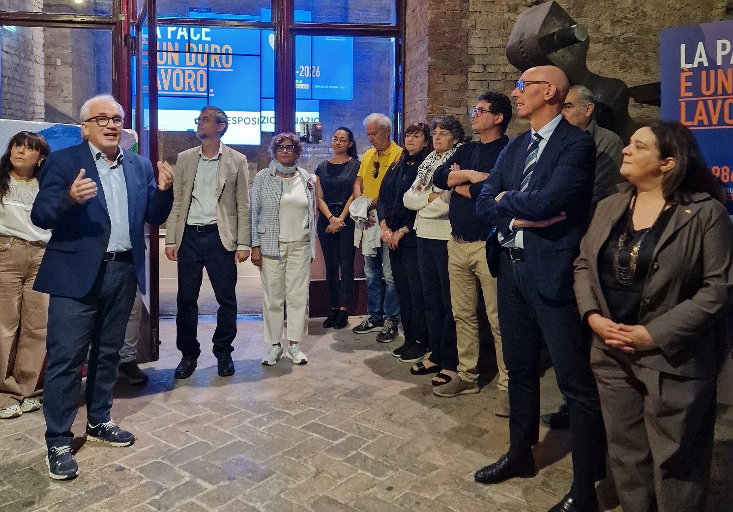 “La pace è un duro lavoro” 