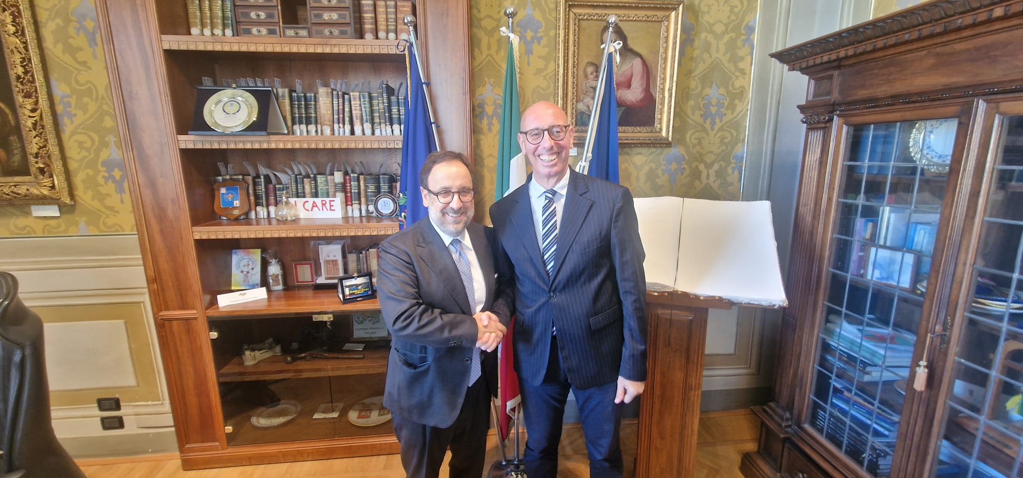 Provincia – Visita del nuovo Prefetto di Perugia Paolo Canaparo
