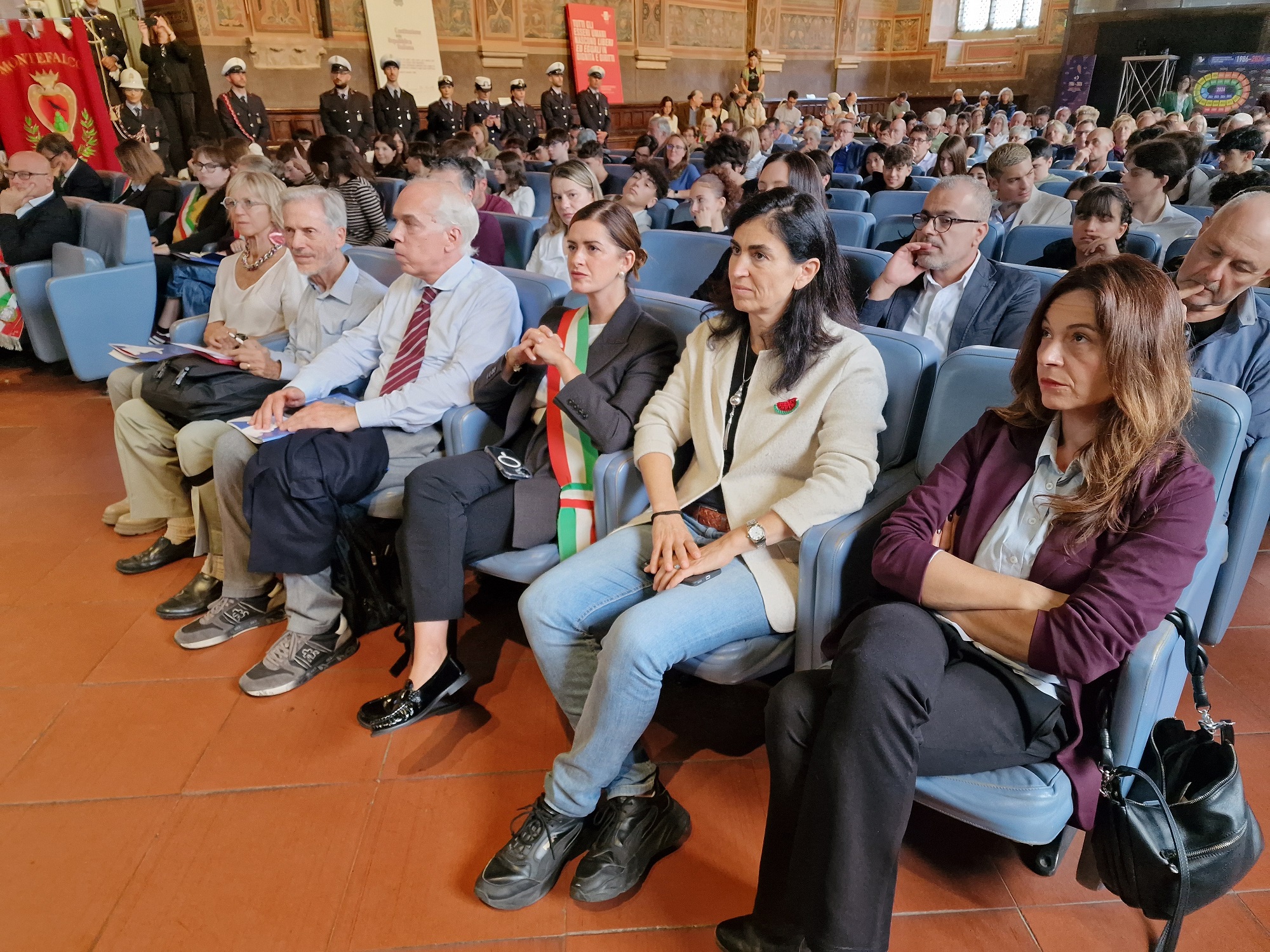 Il pubblico della Sala dei Notari