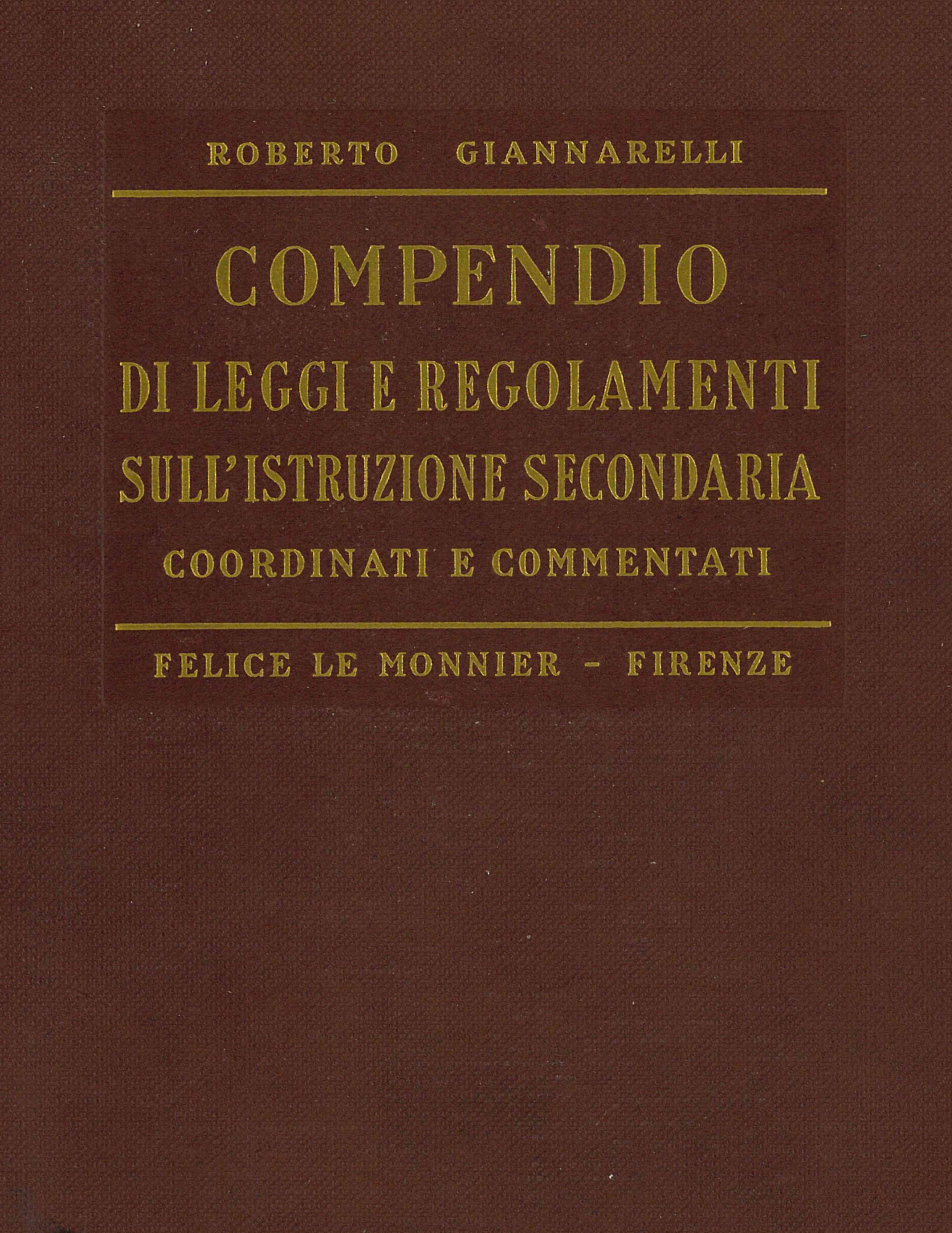 Compendio di leggi e regolamenti