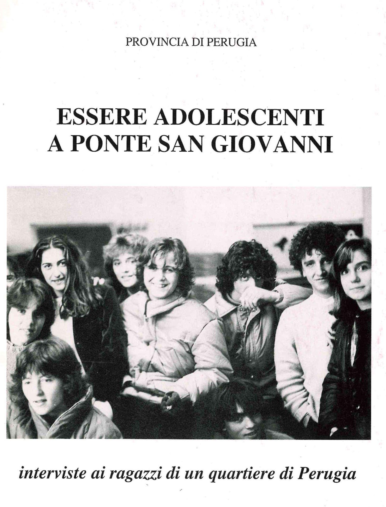 Essere adolescenti a Ponte San Giovanni