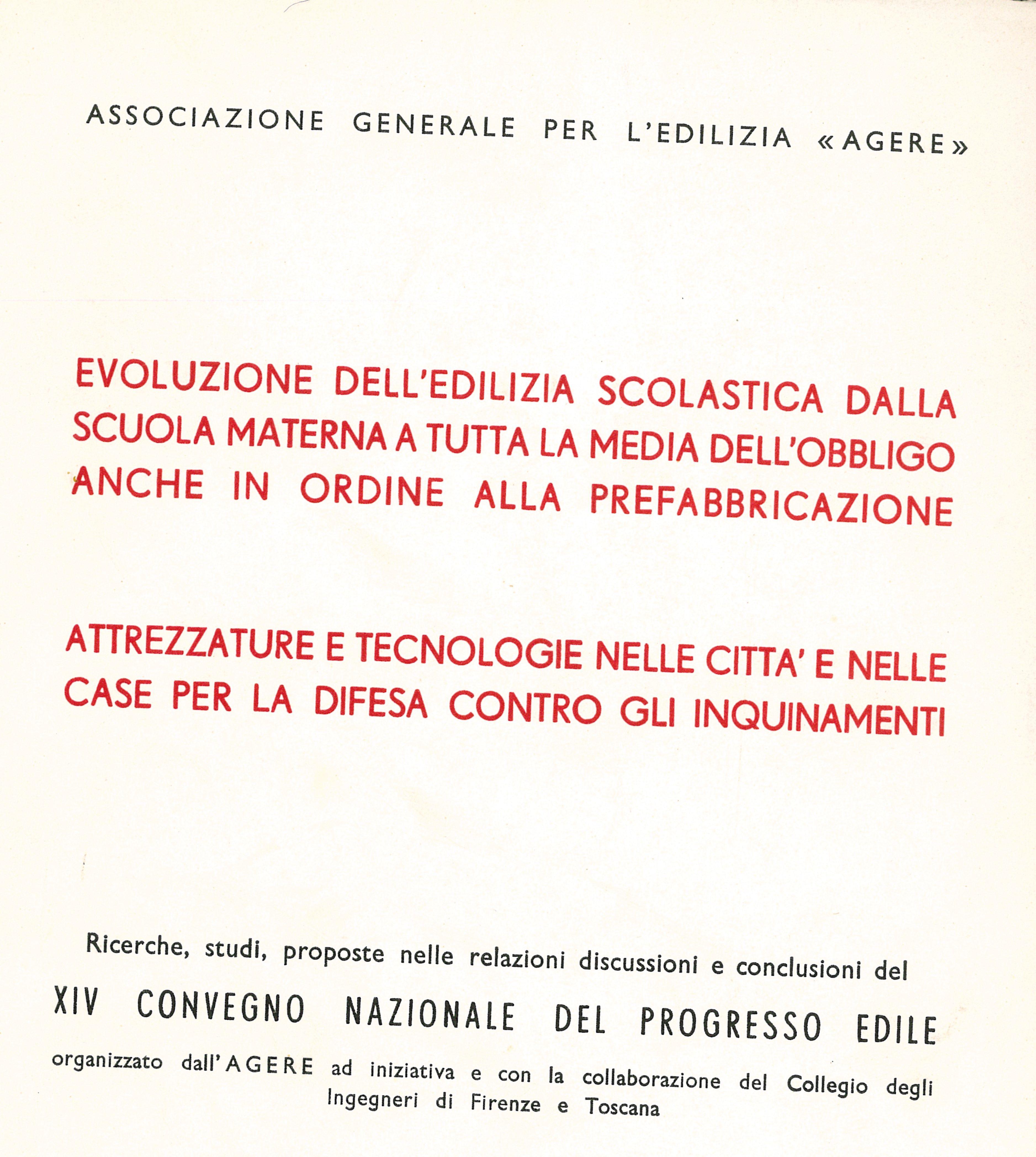 Evoluzione dell'edilizia scolastica