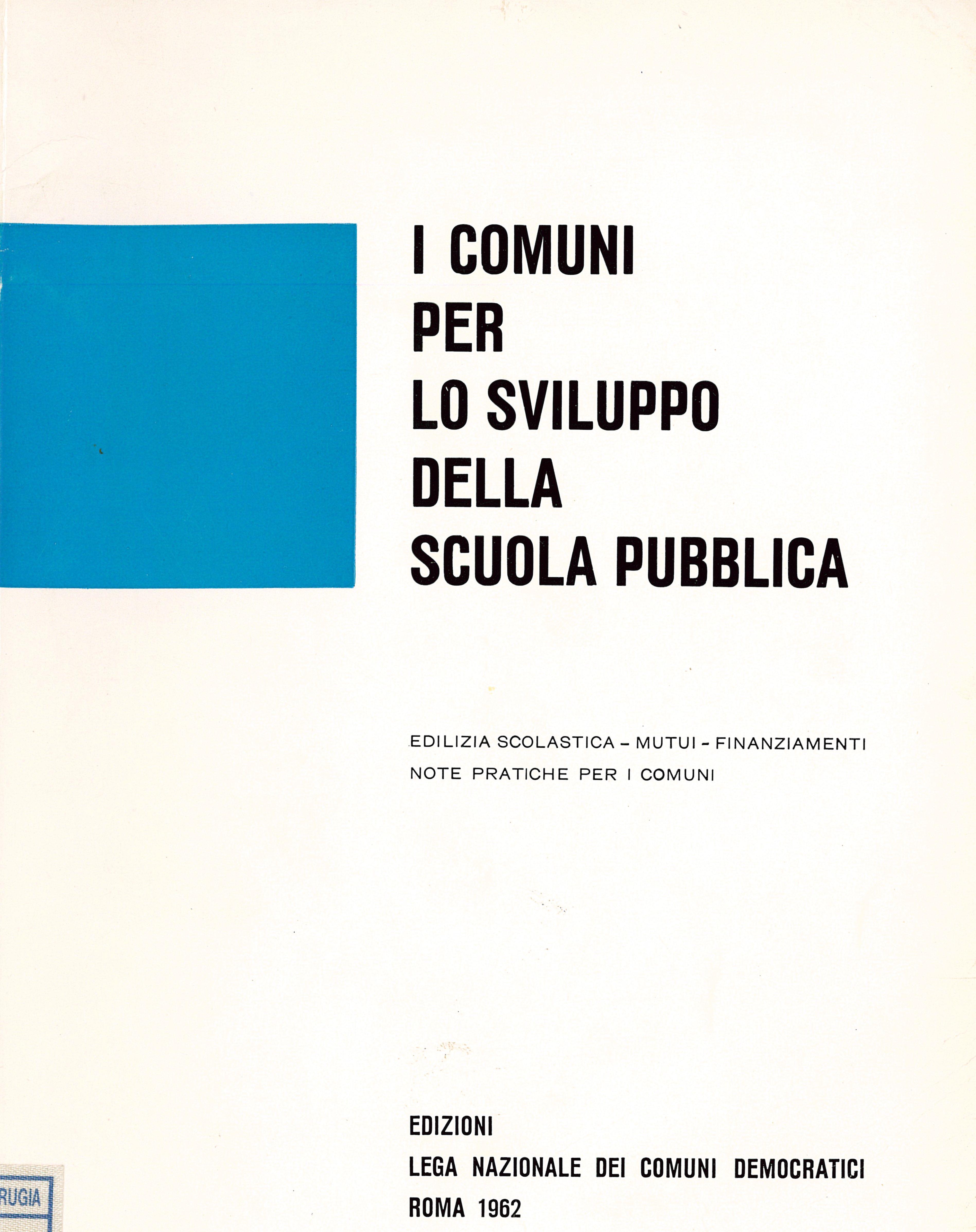 I Comuni per lo sviluppo