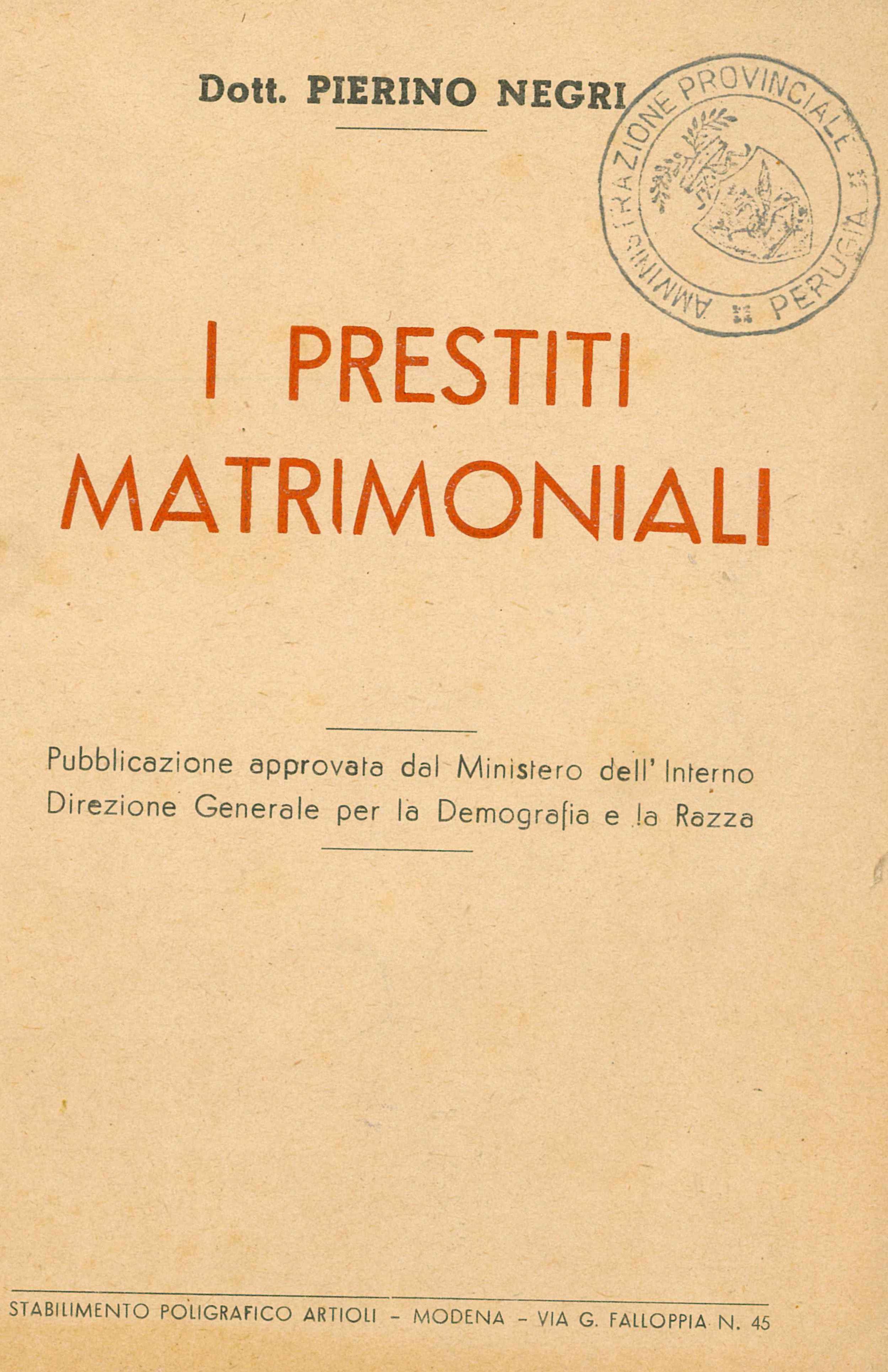 I prestiti matrimoniali