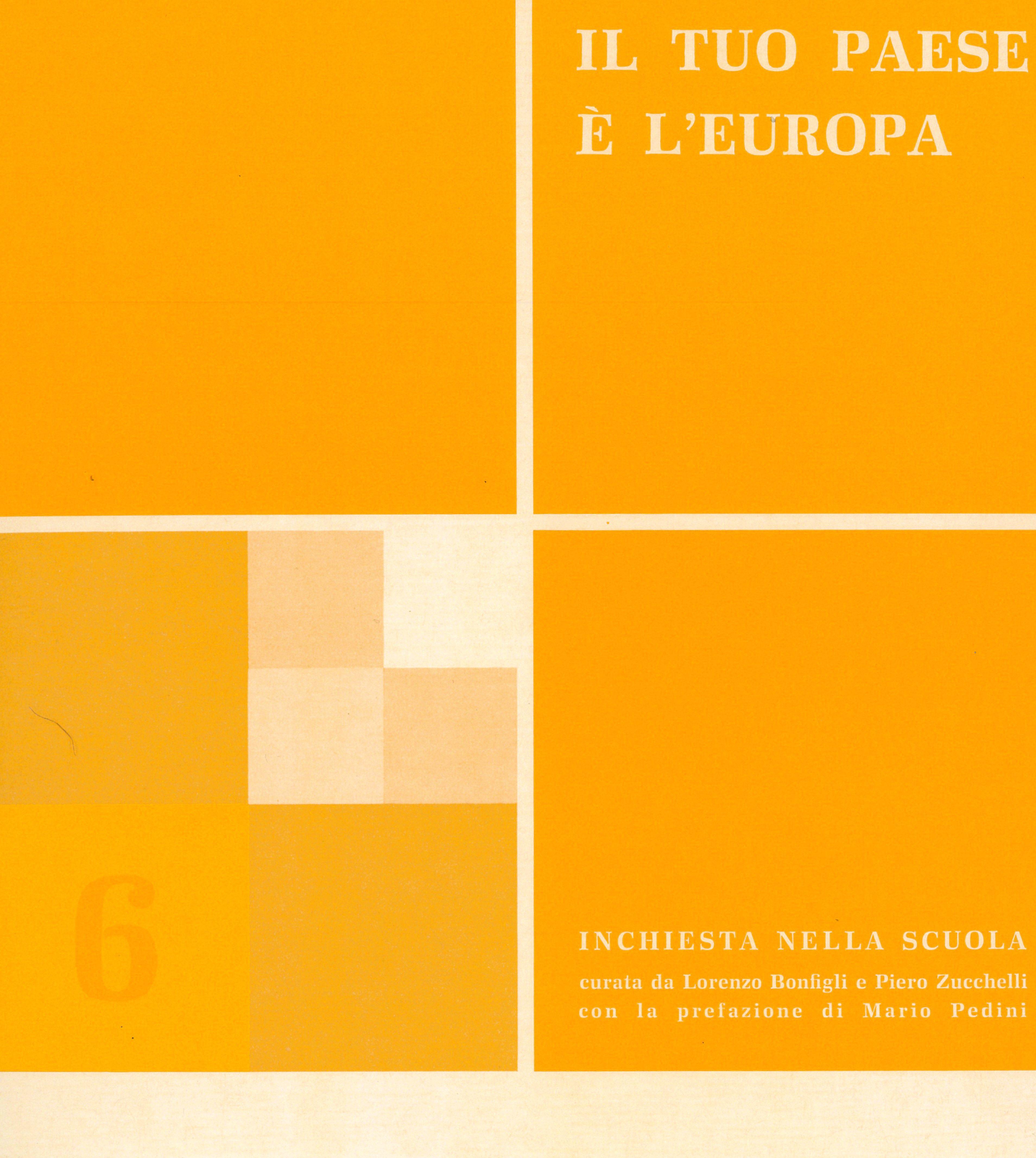 Il tuo paese è l'Europa : inchiesta nella scuola