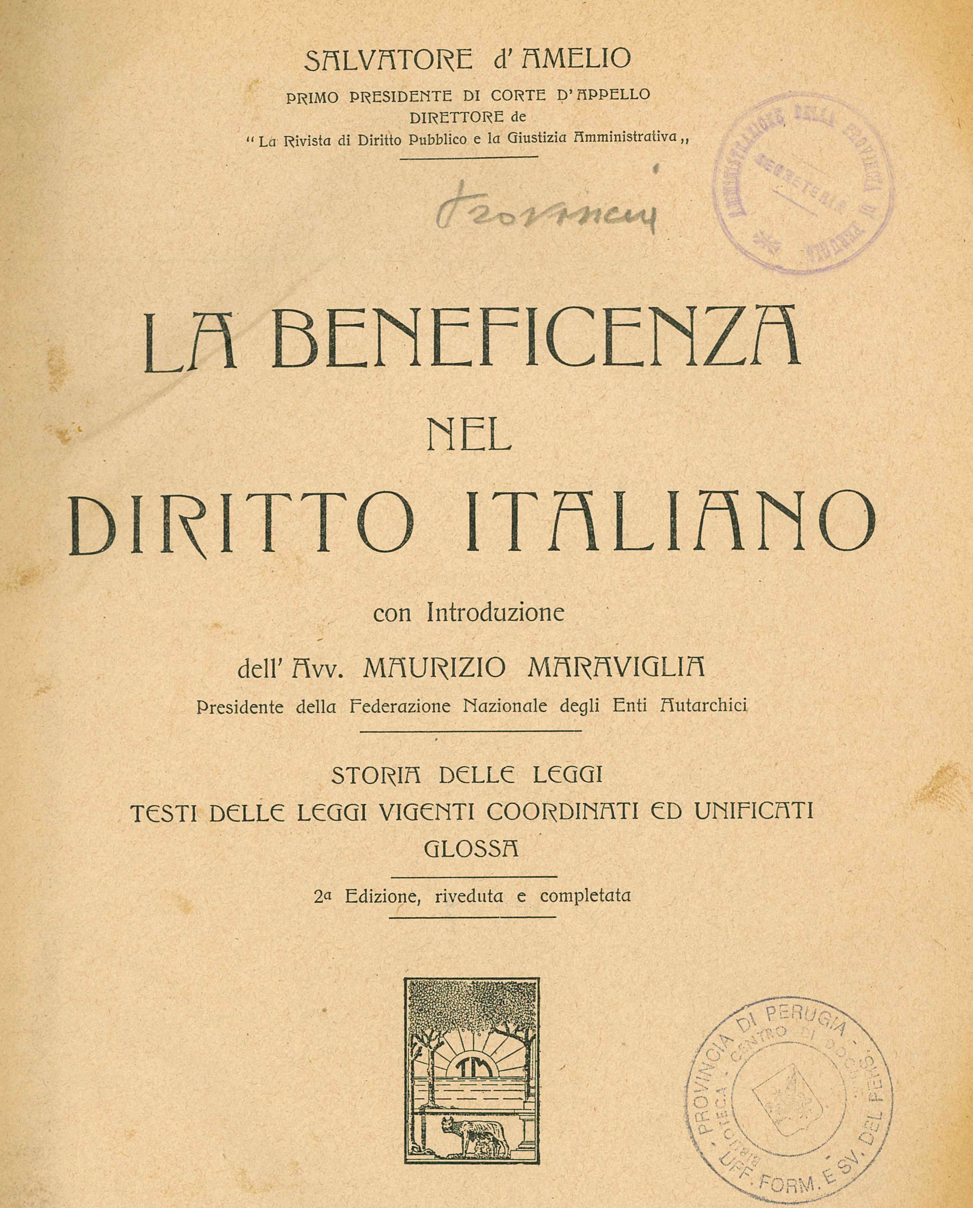 La beneficienza nel diritto
