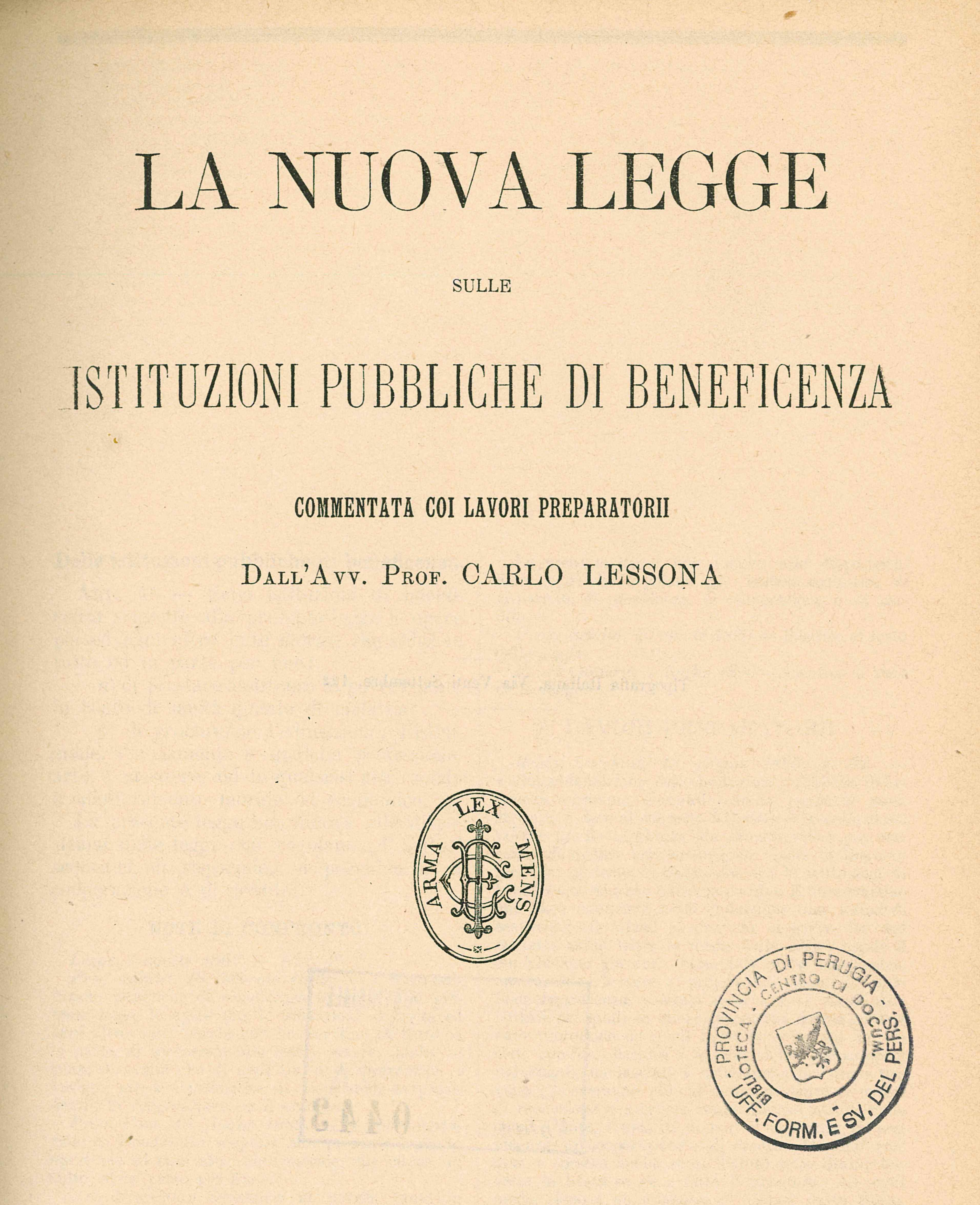 La nuova legge sulla beneficienza