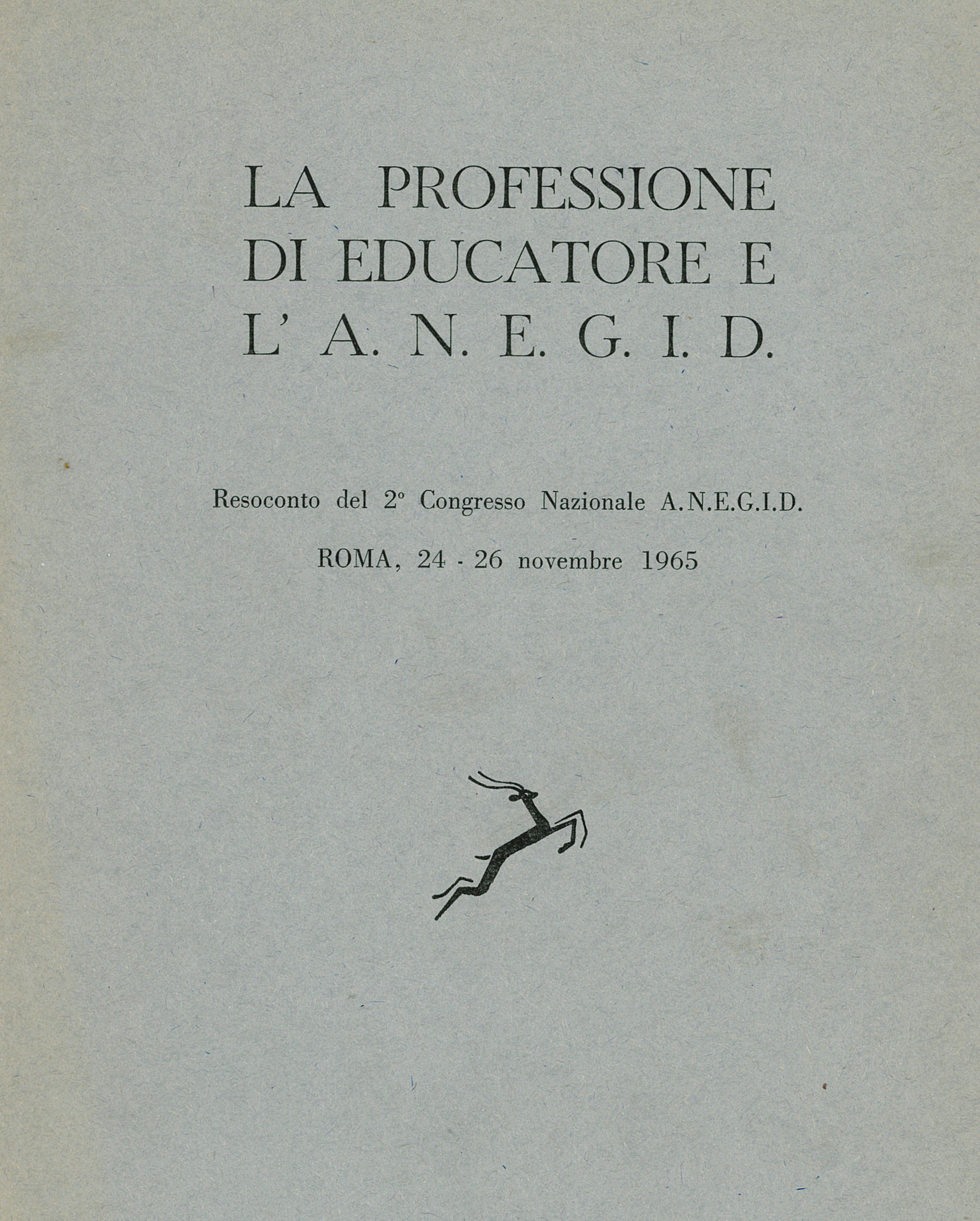 La professione di educatore