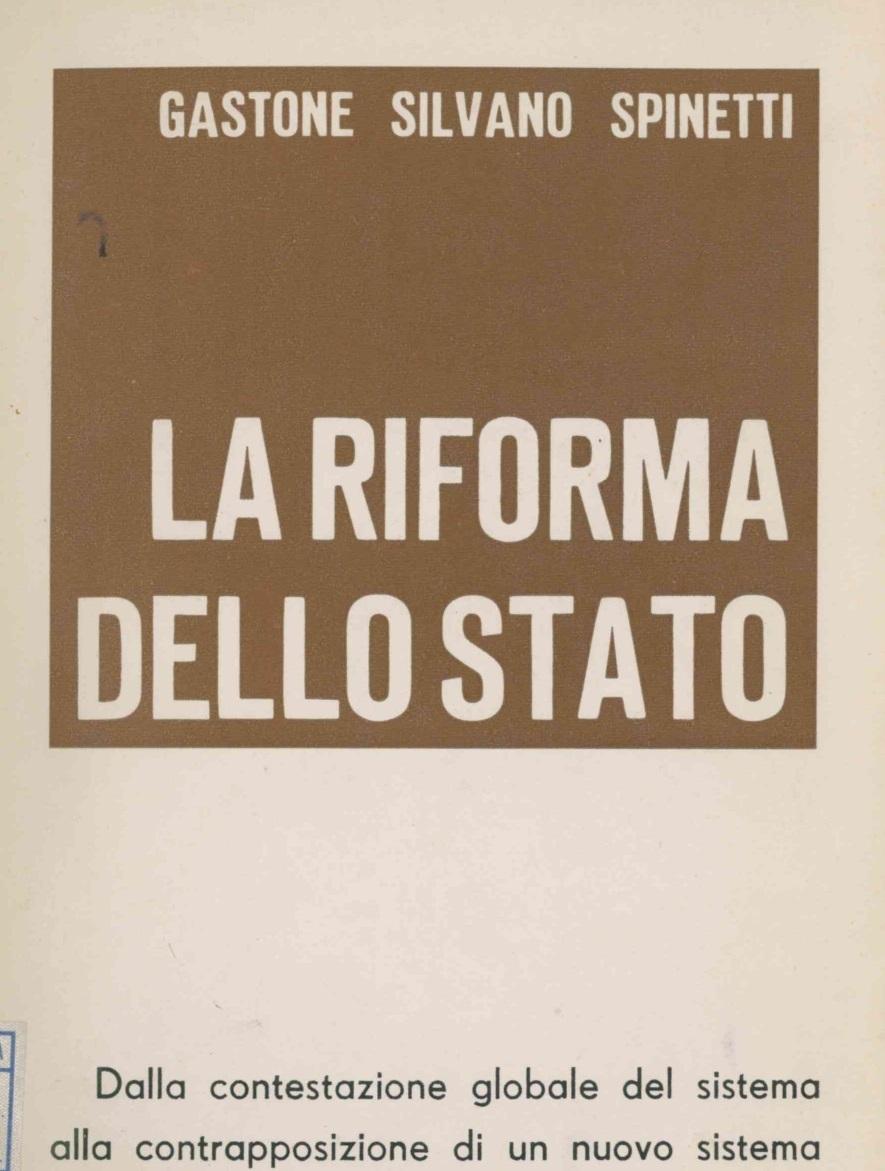 La riforma dello Stato