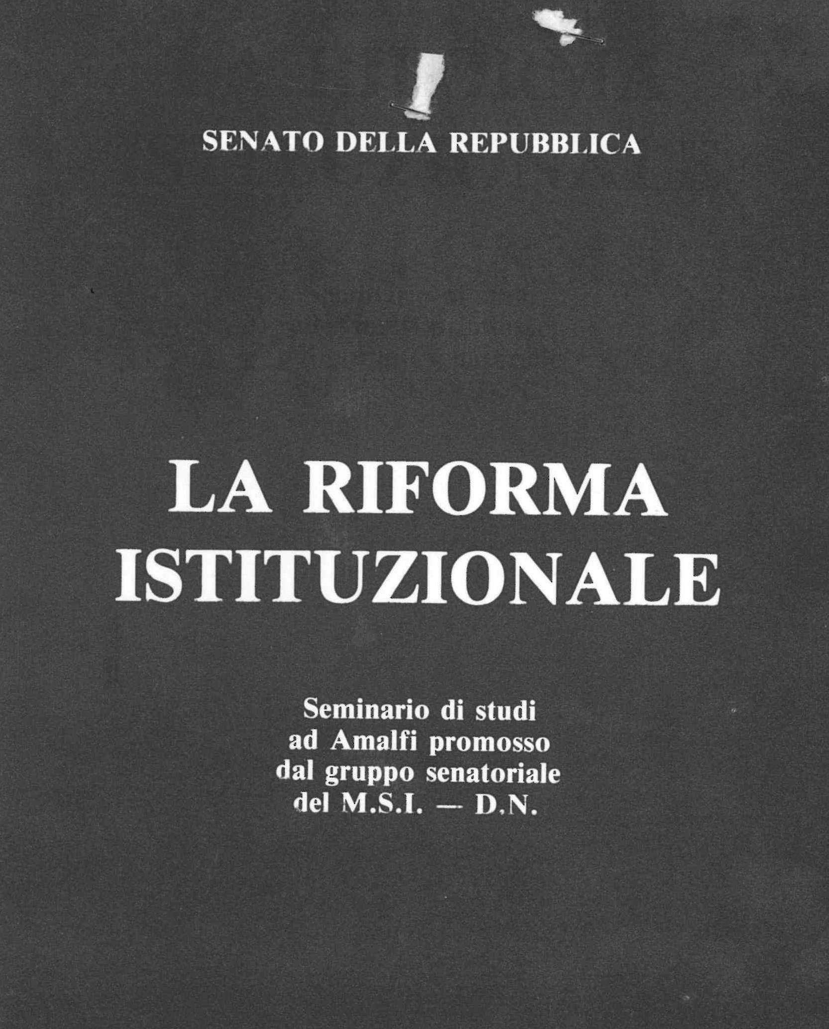 Riforma Amalfi