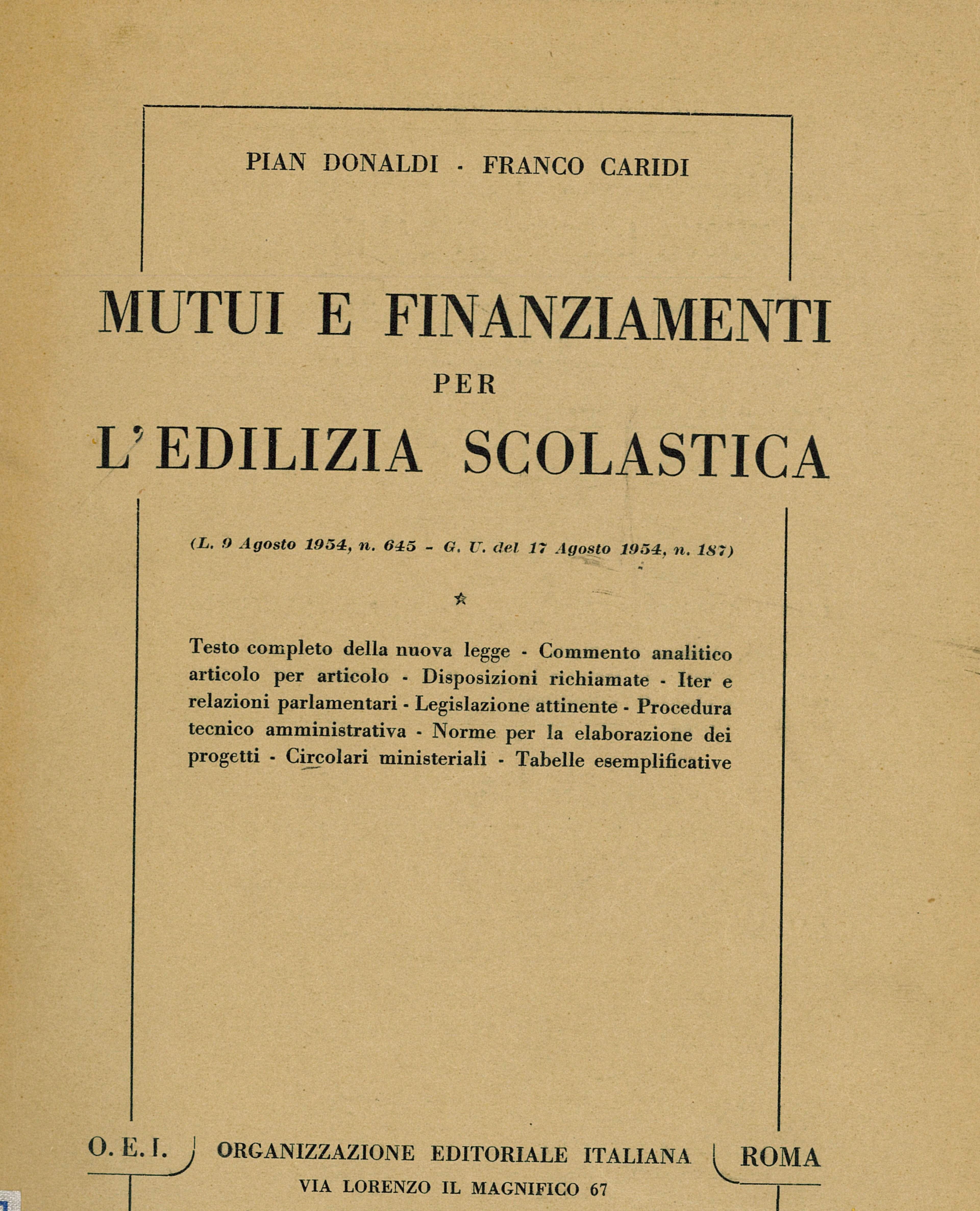 Mutui e finanziamenti edilizia