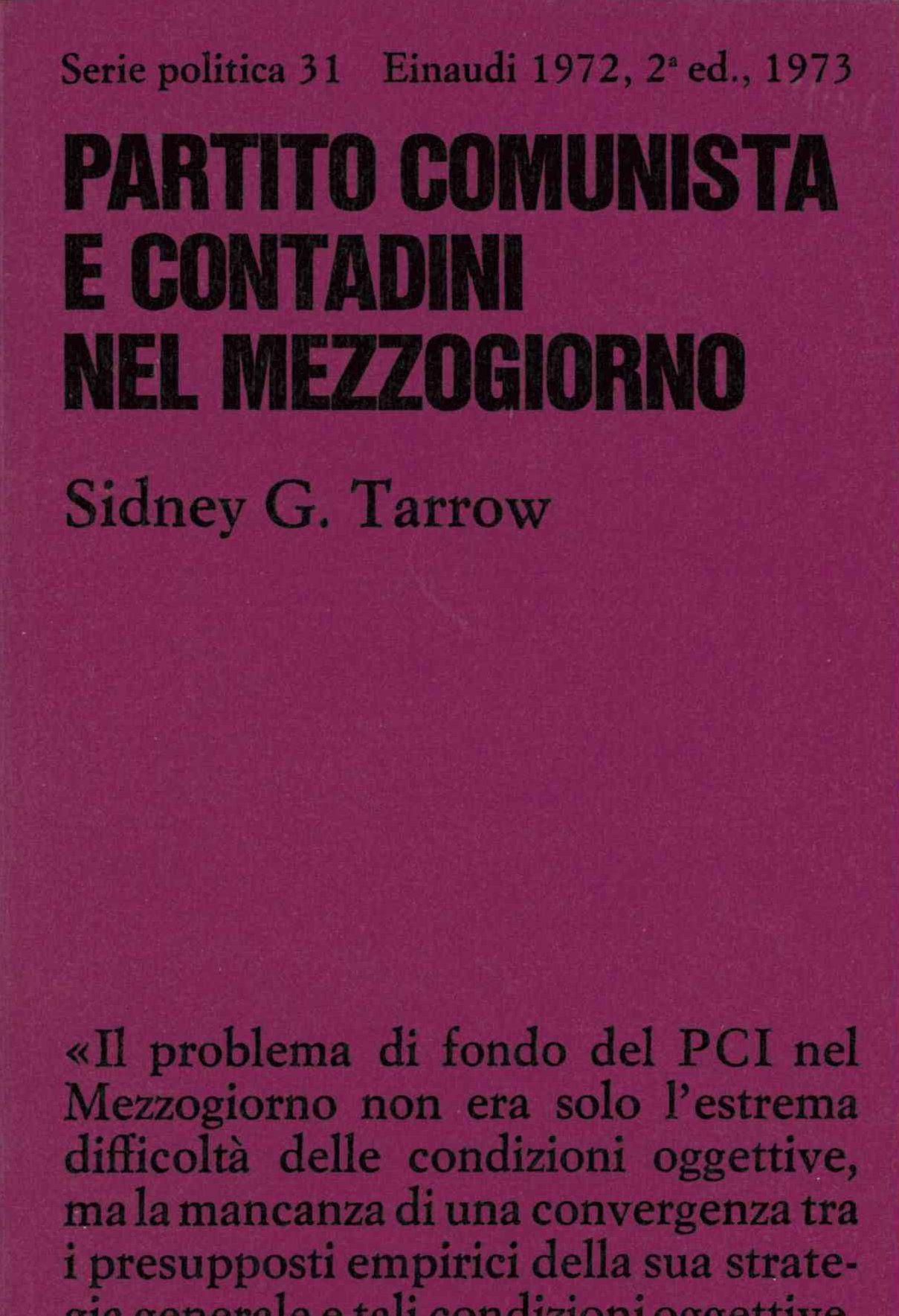 Partito Comunista Italiano e contadini del Mezzogiorno