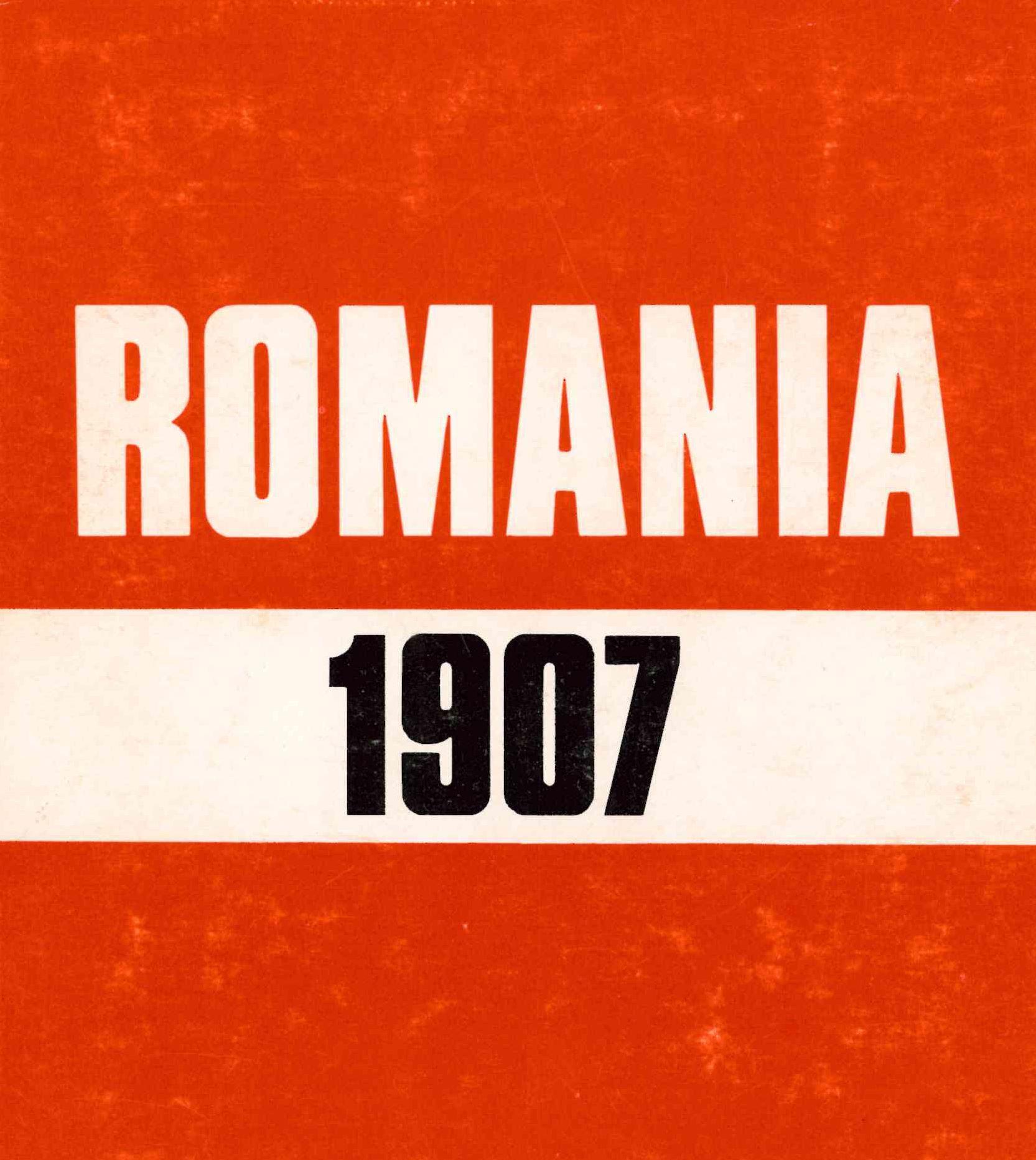 Romania 1907 : la grande rivolta contadina