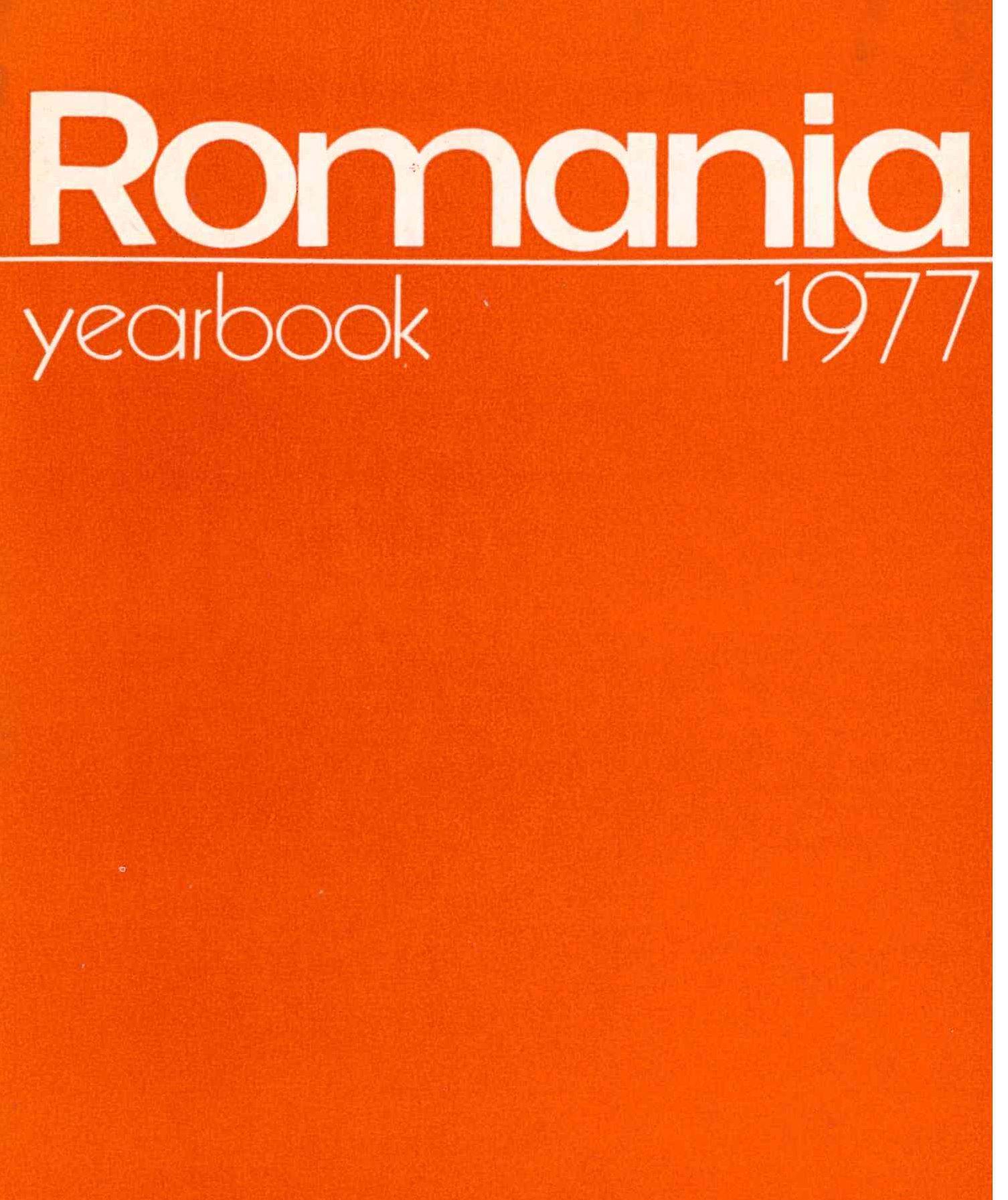 Romania : Yearbook 1977 