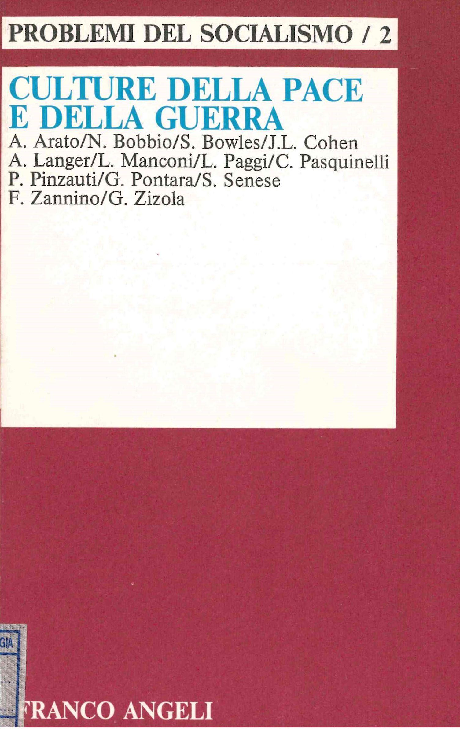 Culture della pace e della guerra 