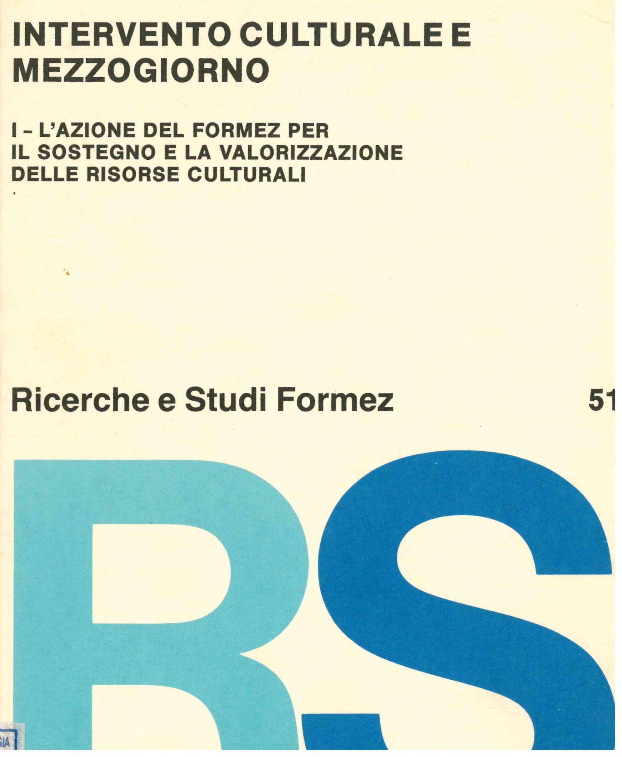 L'azione del FORMEZ