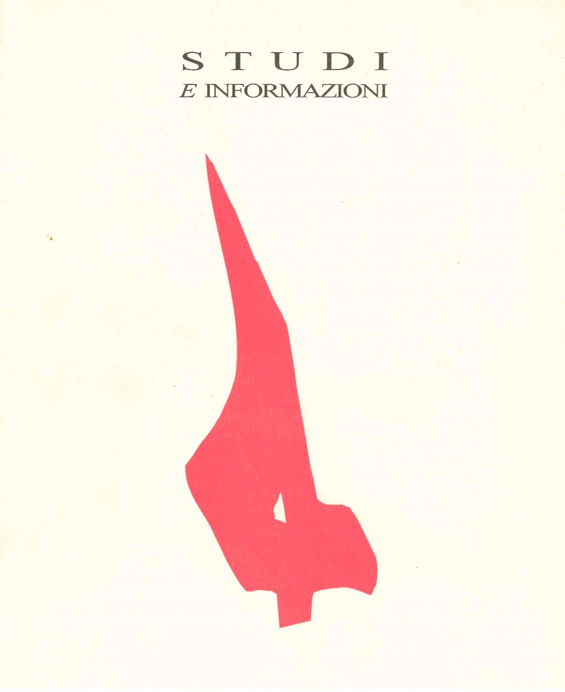 Rivista Studi e Informazioni