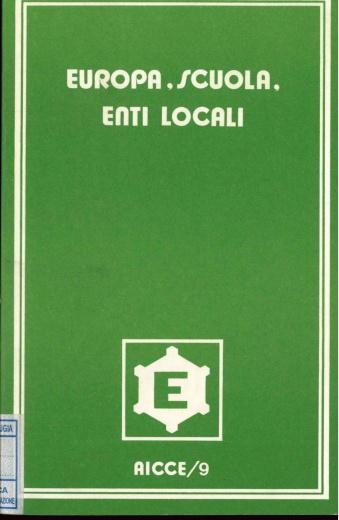 Europa, scuola, enti locali